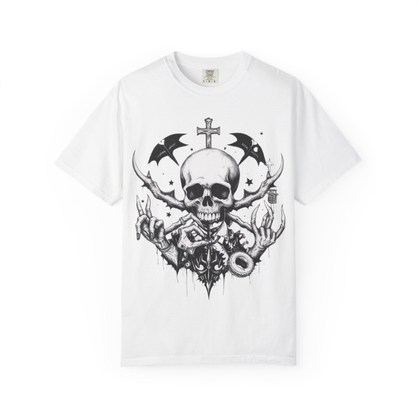 Alt Goth Skull Graphic Unisex T-Shirt - imperatrixies