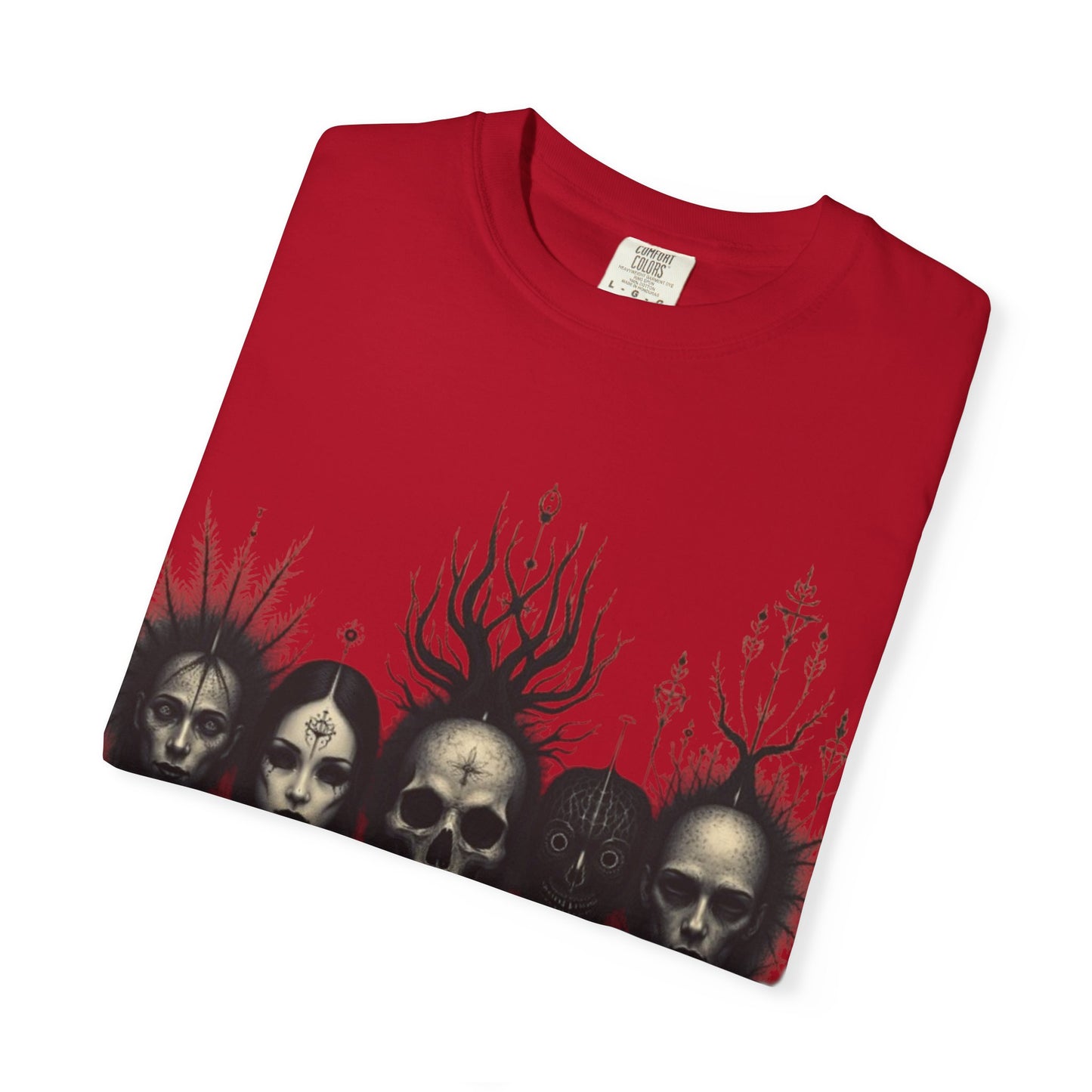 "Death Waits" T-shirt Goth Alt-Emo 100% Cotton - Imperatrixies