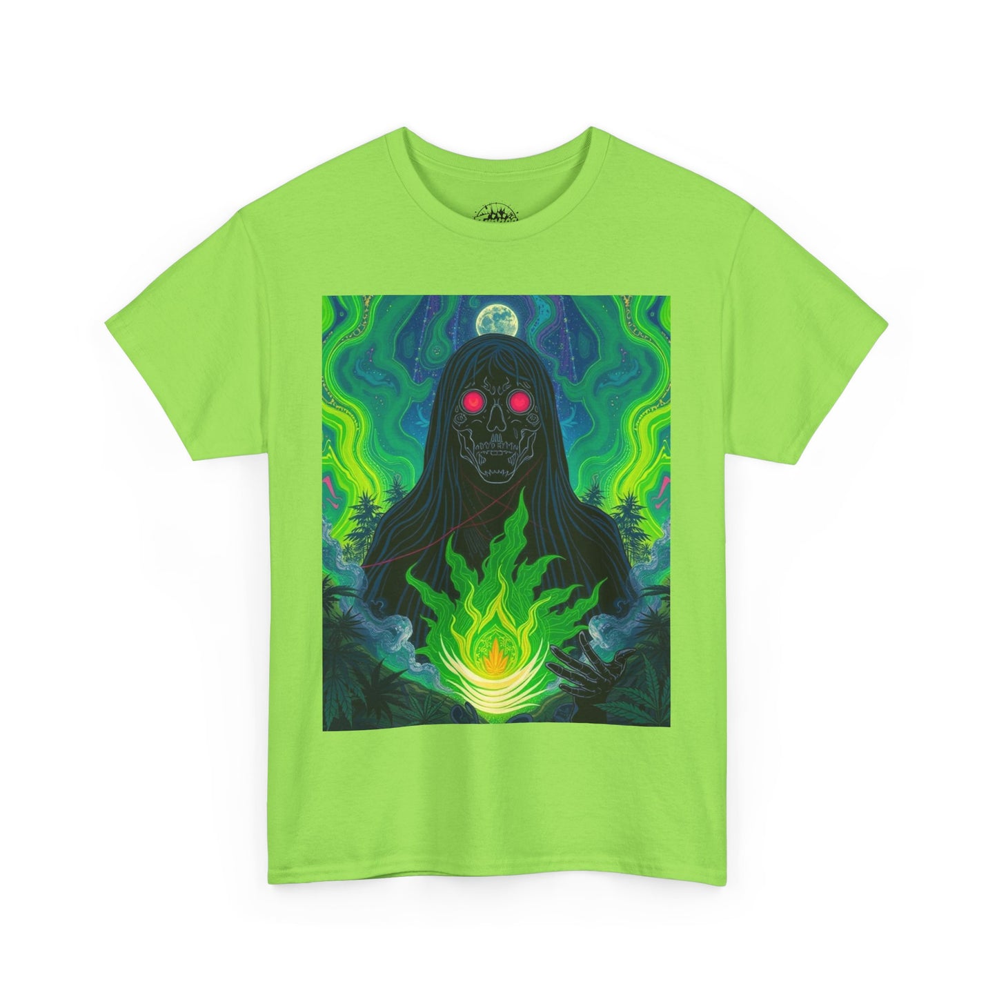 Trippy Mystical Skull Trip Unisex Tee Streetwear Alternative - 100% Cotton - Trixies