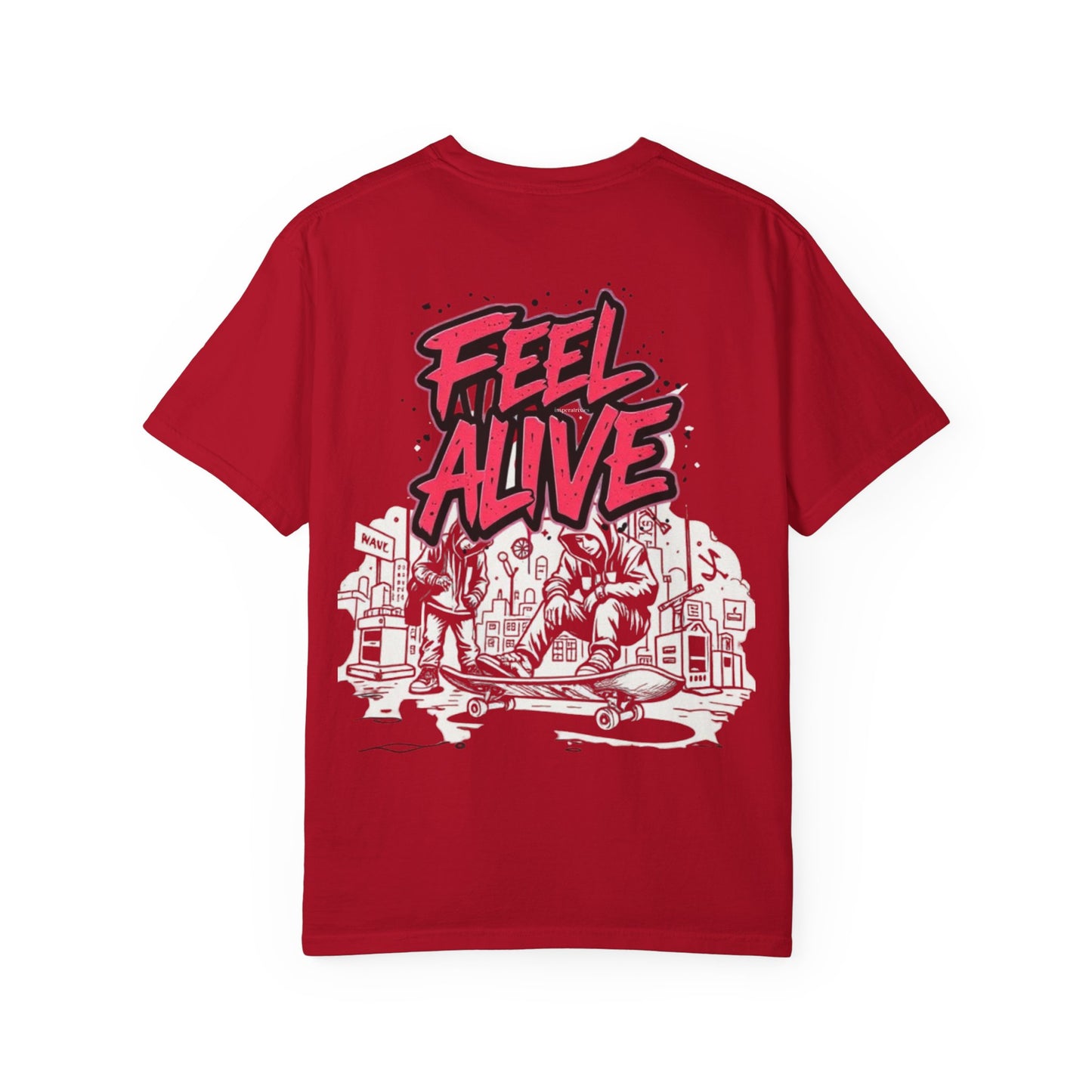 'ALIVE' Unisex Garment-Dyed T-shirt - 100% cotton - imperatrixies