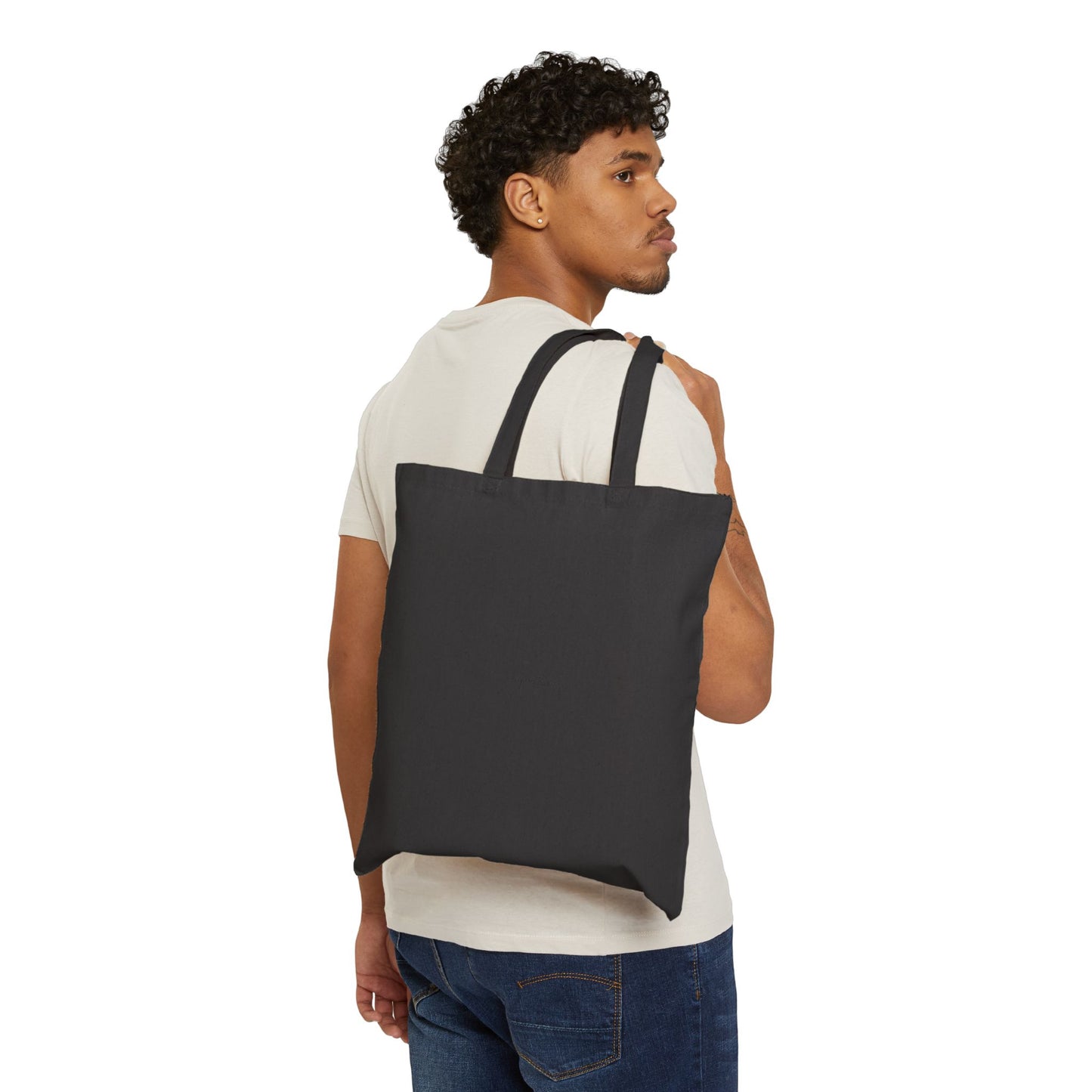 Celestial Adventure Canvas Tote Bag - Mystical Design for Dreamers