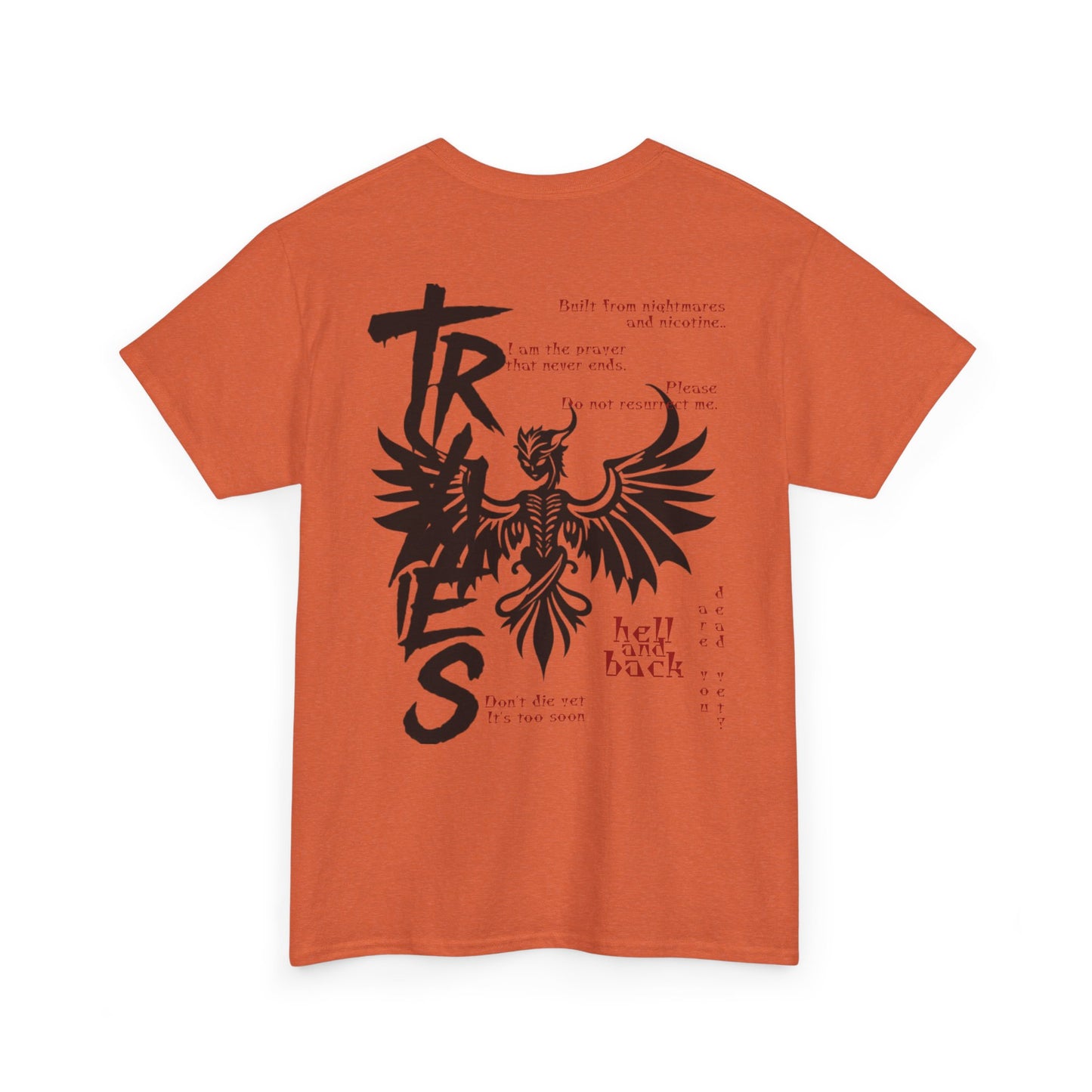 Trippy Mystical Skull Trip Unisex Tee Streetwear Alternative - 100% Cotton - Trixies