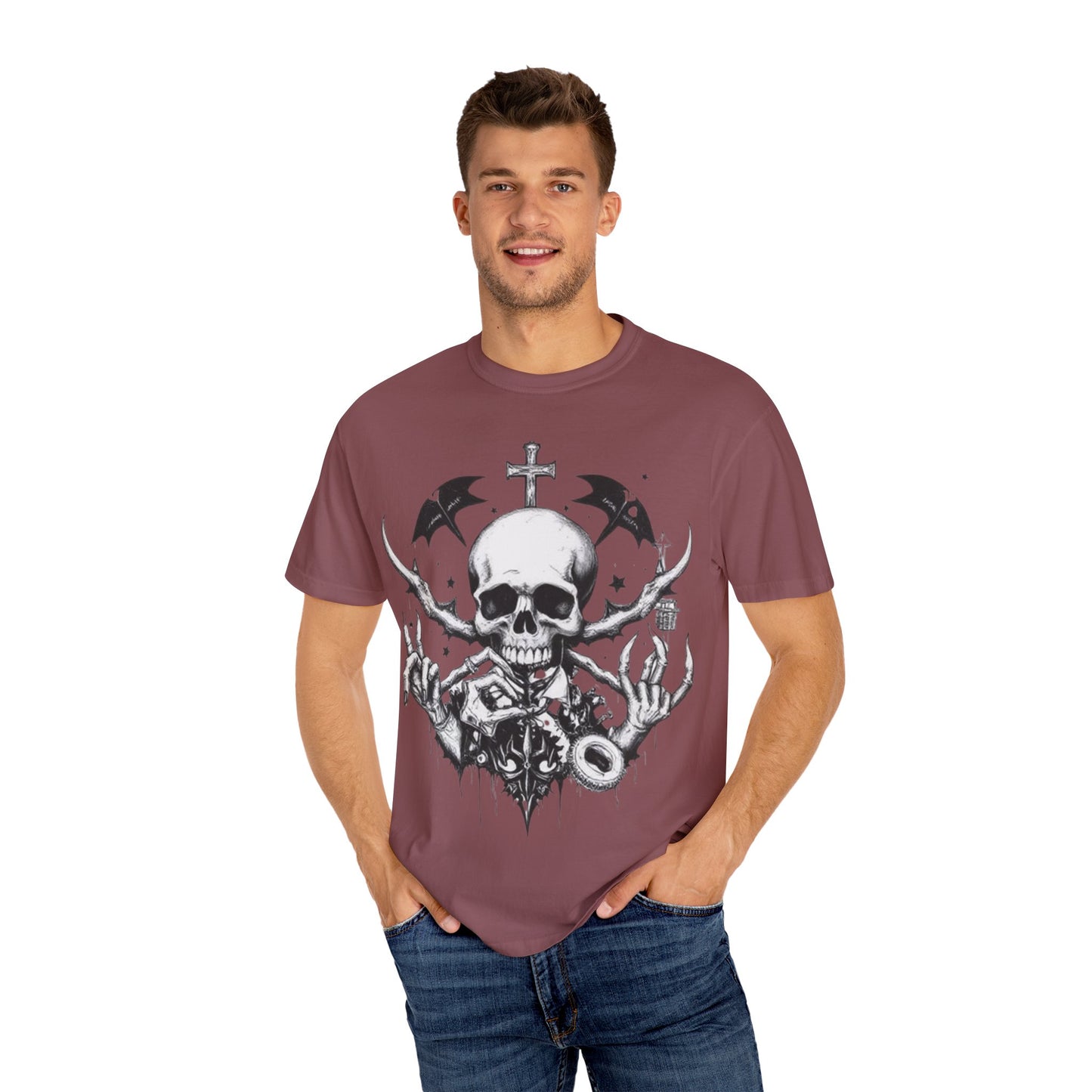 Alt Goth Skull Graphic Unisex T-Shirt - imperatrixies