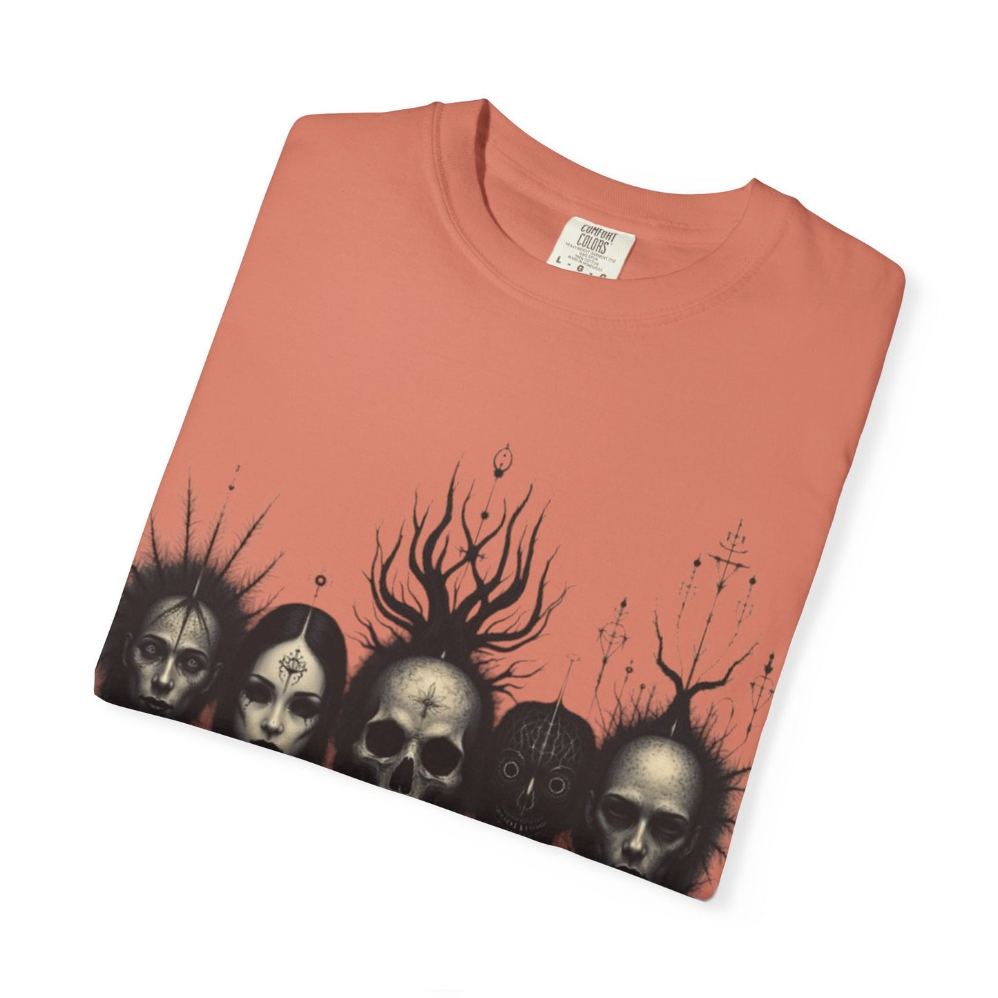 "Death Waits" T-shirt Goth Alt-Emo 100% Cotton - Imperatrixies