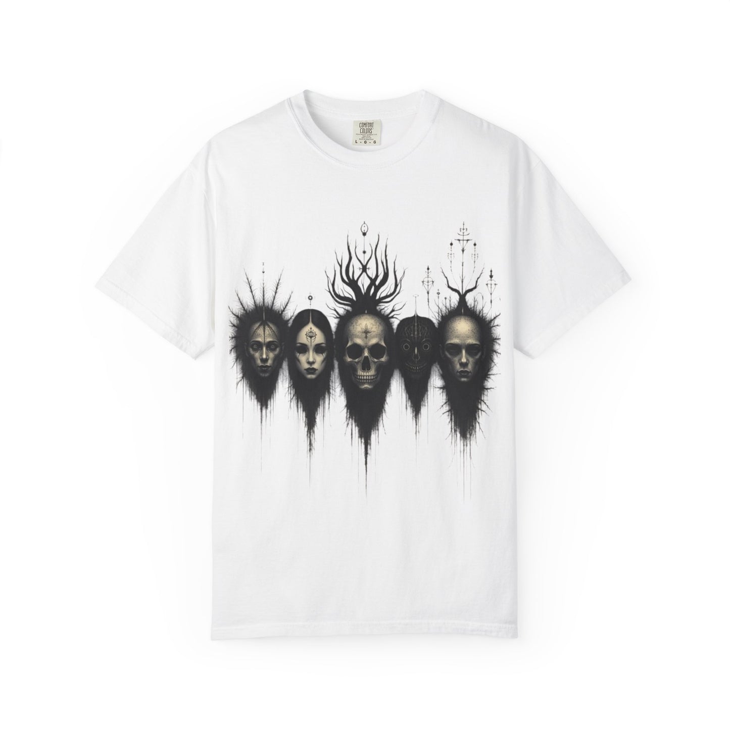 "Death Waits" T-shirt Goth Alt-Emo 100% Cotton - Imperatrixies
