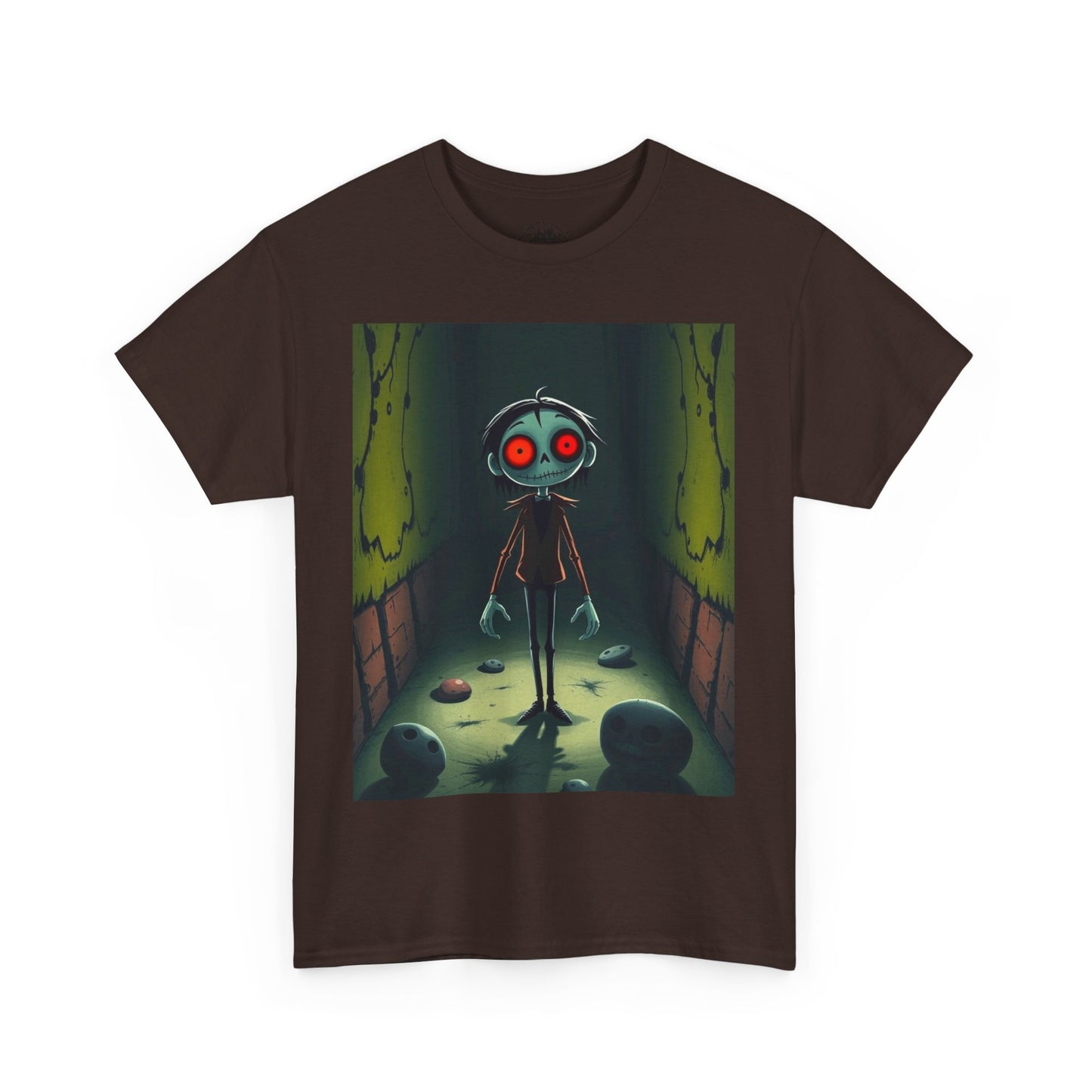 HELL Unisex Heavy Cotton Tee - Streetwear Alt Y2k T-shirt 100% Cotton - Trixies