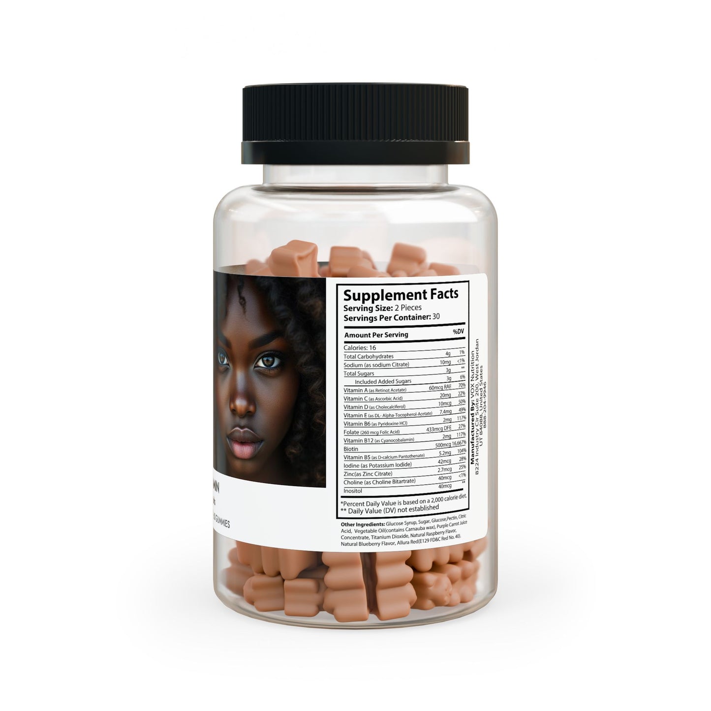 Hair Vitamin Gummies (60 Gummies) - imperatrixies