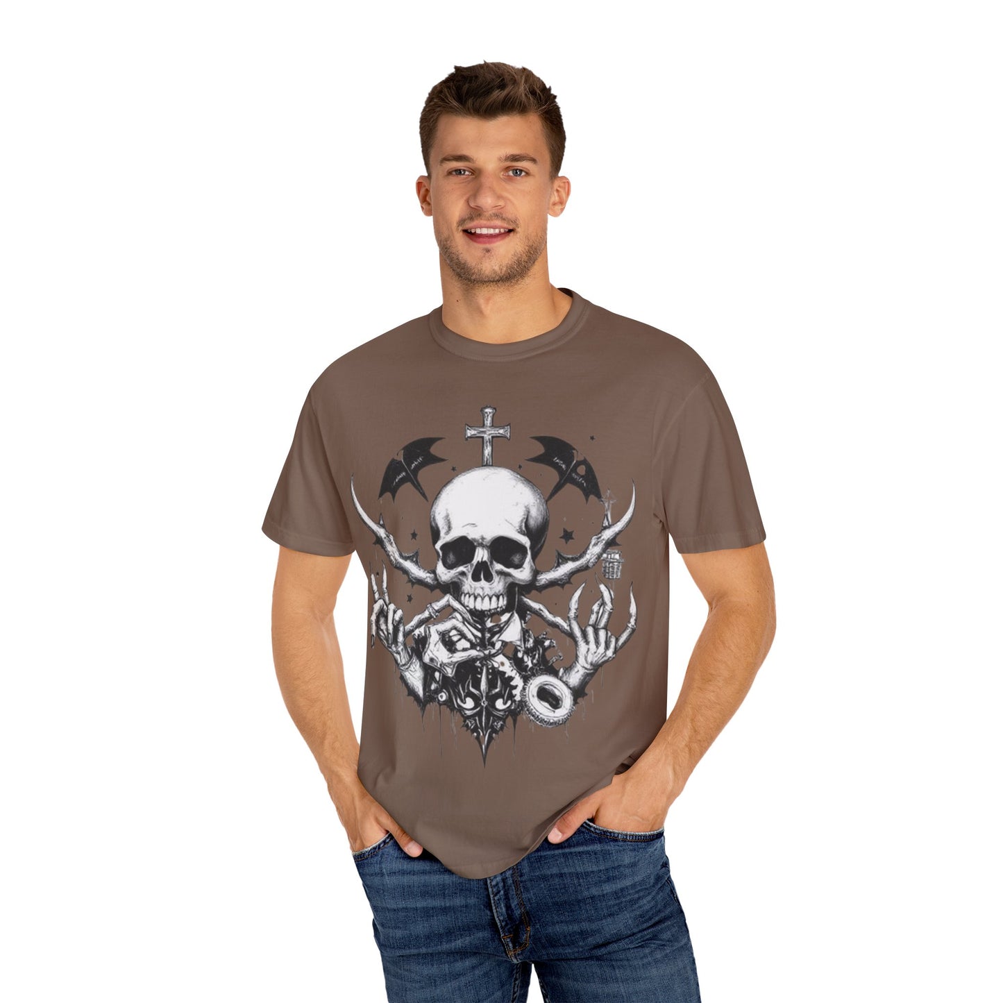 Alt Goth Skull Graphic Unisex T-Shirt - imperatrixies