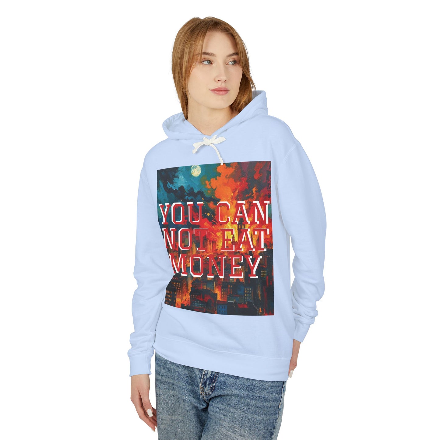"You Can't Eat Money" Hoodie - Unisex 100% Cotton - imperatrixies