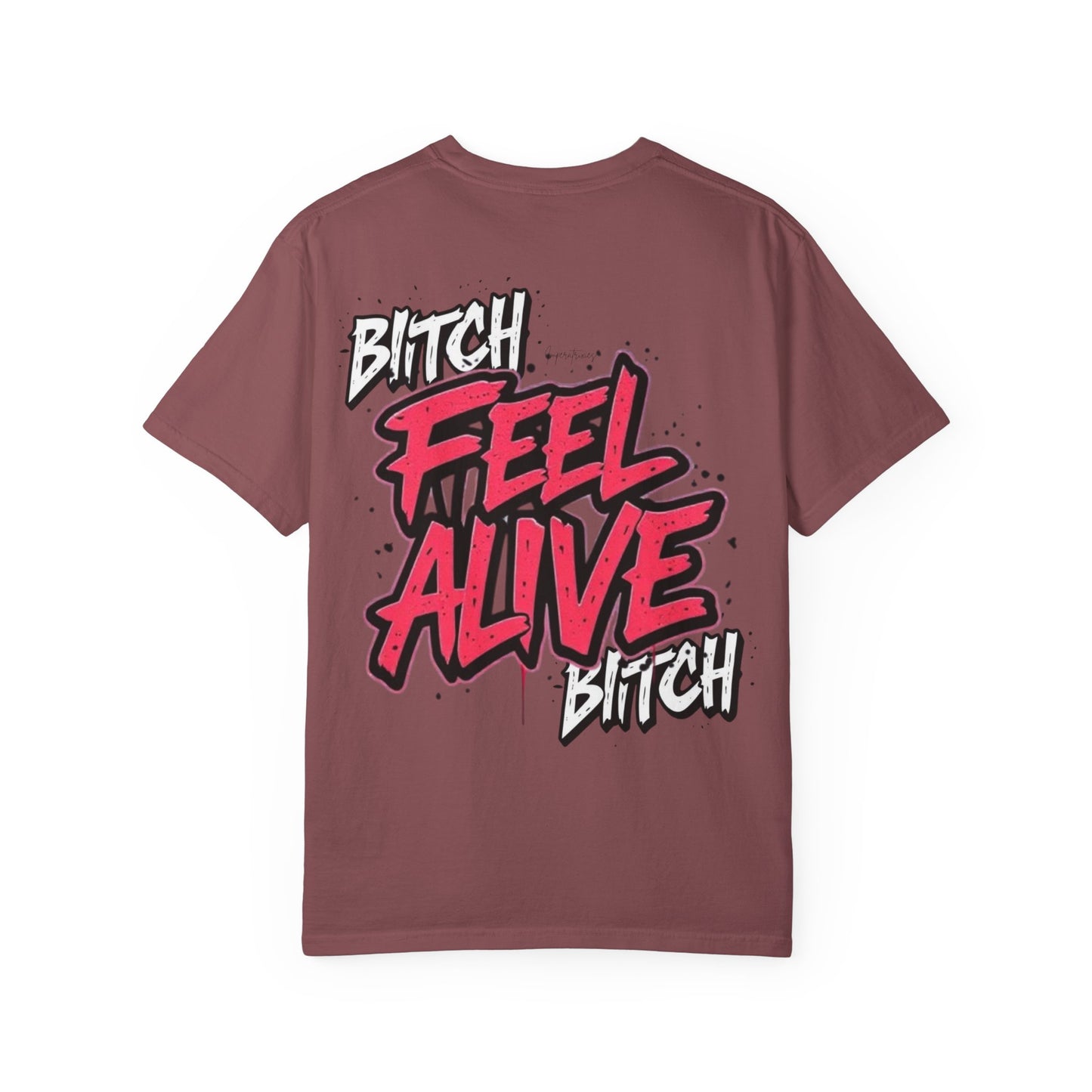 'FEEL ALIVE' Unisex Graphic T-Shirt - Street Art Design 100% cotton - imperatrixies