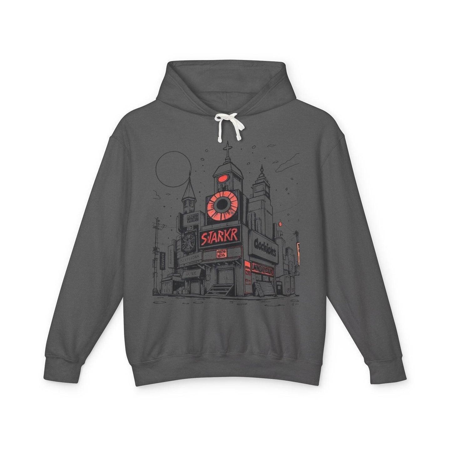 Urban Art Unisex Lightweight Hooded Sweatshirt - 'Trixies'