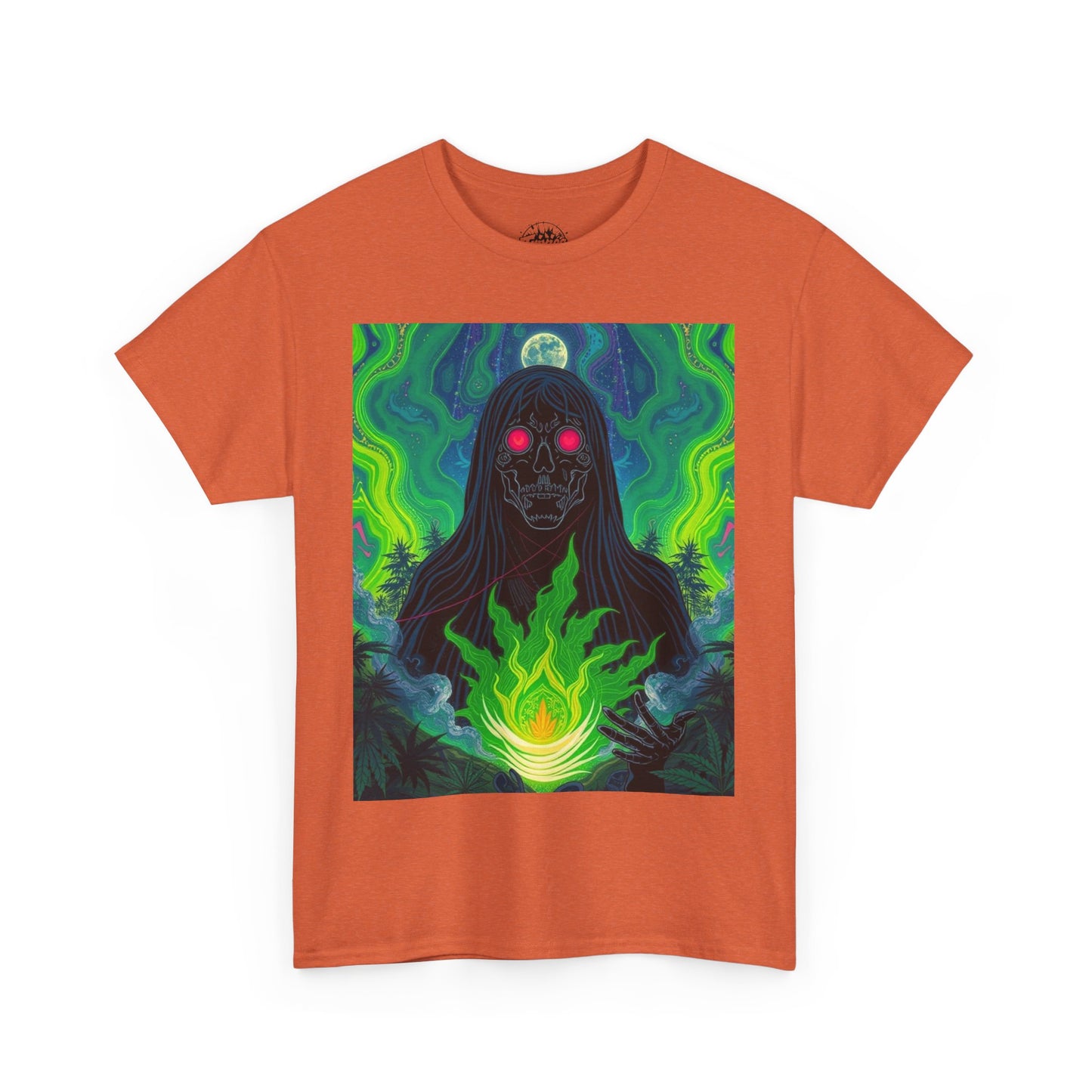 Trippy Mystical Skull Trip Unisex Tee Streetwear Alternative - 100% Cotton - Trixies