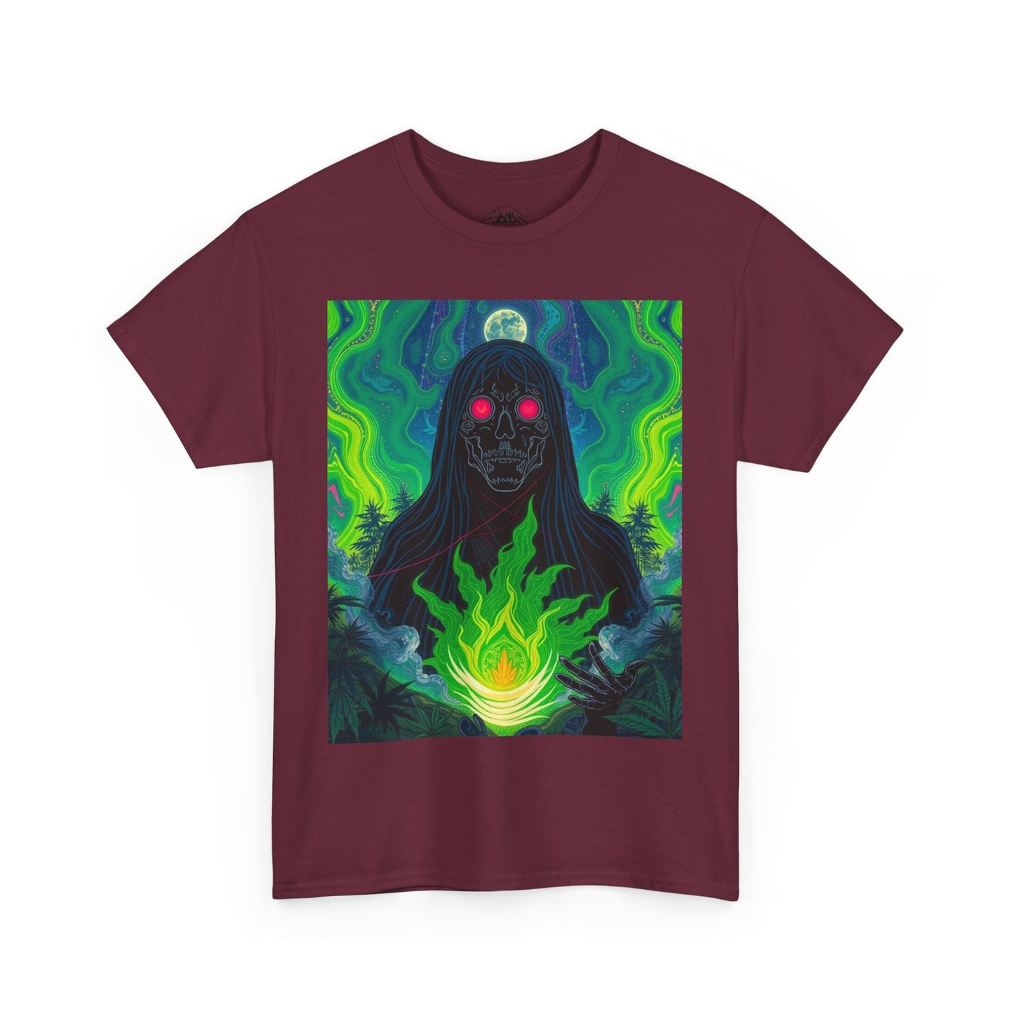 Trippy Mystical Skull Trip Unisex Tee Streetwear Alternative - 100% Cotton - Trixies