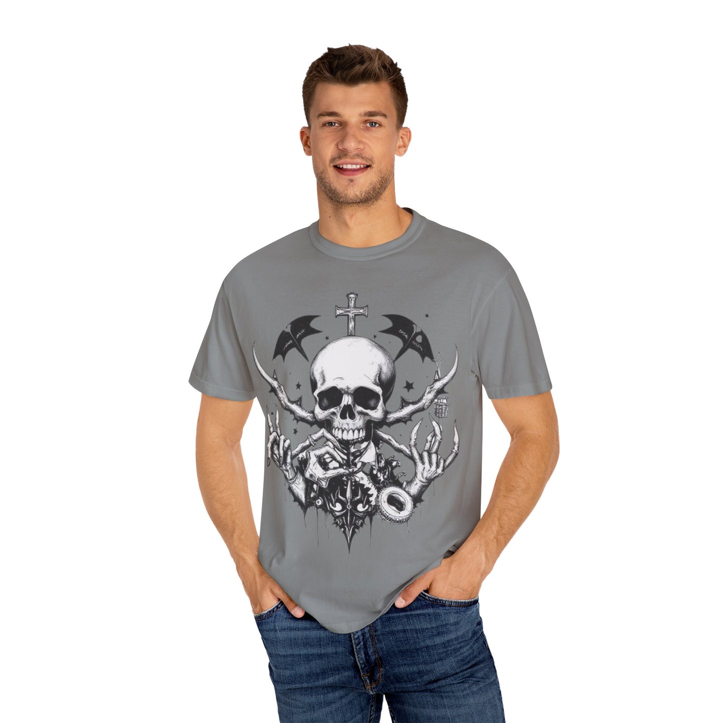 Alt Goth Skull Graphic Unisex T-Shirt - imperatrixies