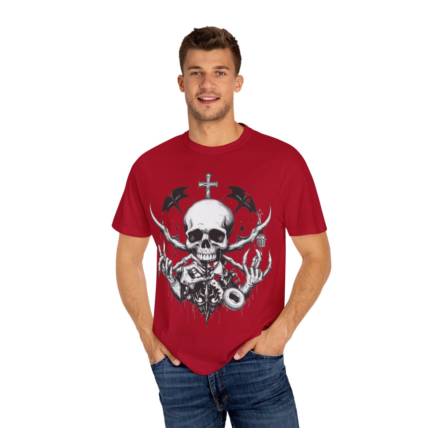 Alt Goth Skull Graphic Unisex T-Shirt - imperatrixies