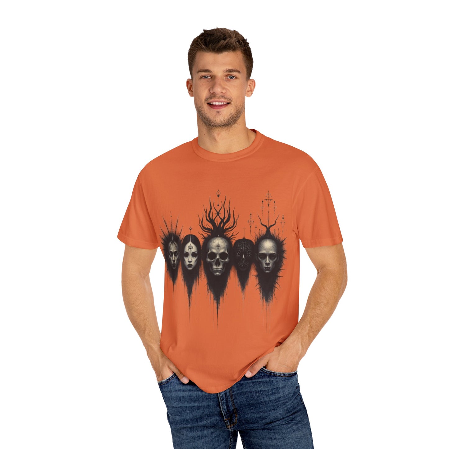 "Death Waits" T-shirt Goth Alt-Emo 100% Cotton - Imperatrixies