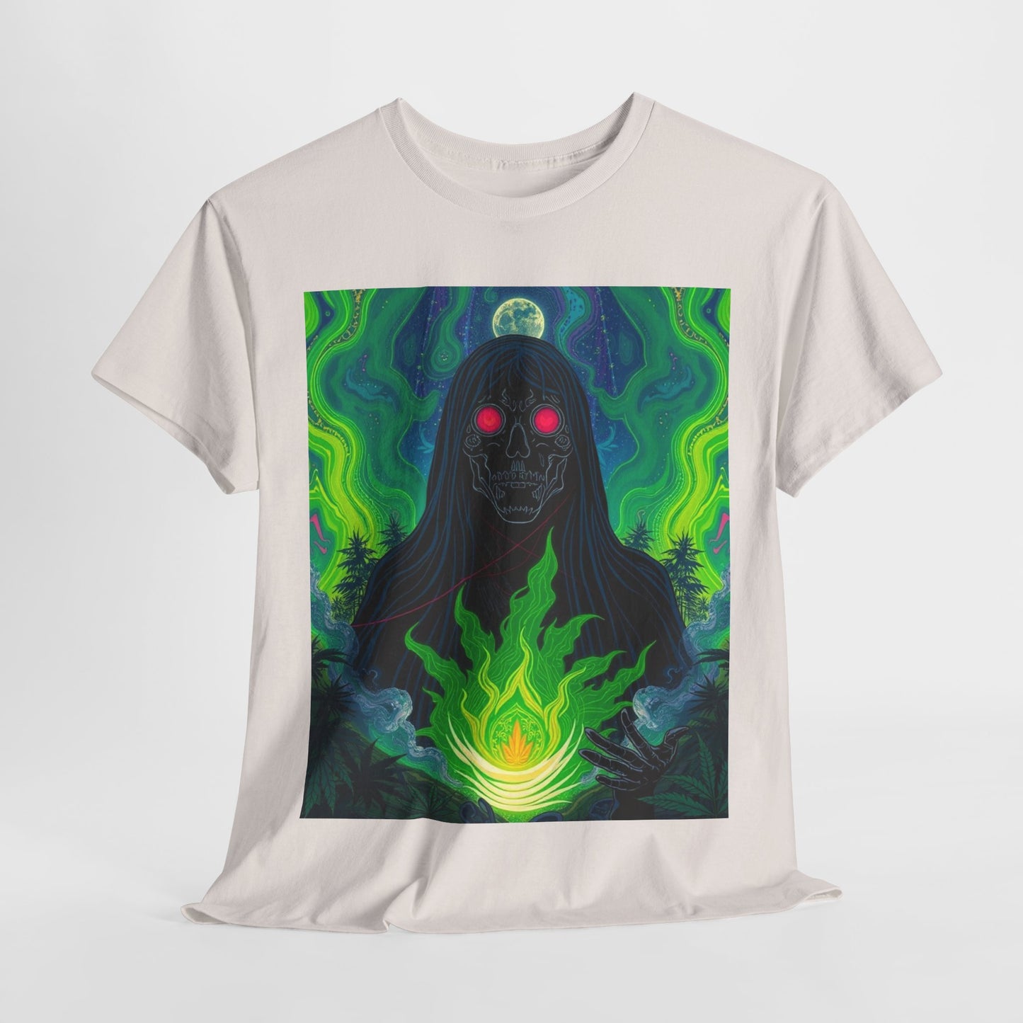 Trippy Mystical Skull Trip Unisex Tee Streetwear Alternative - 100% Cotton - Trixies