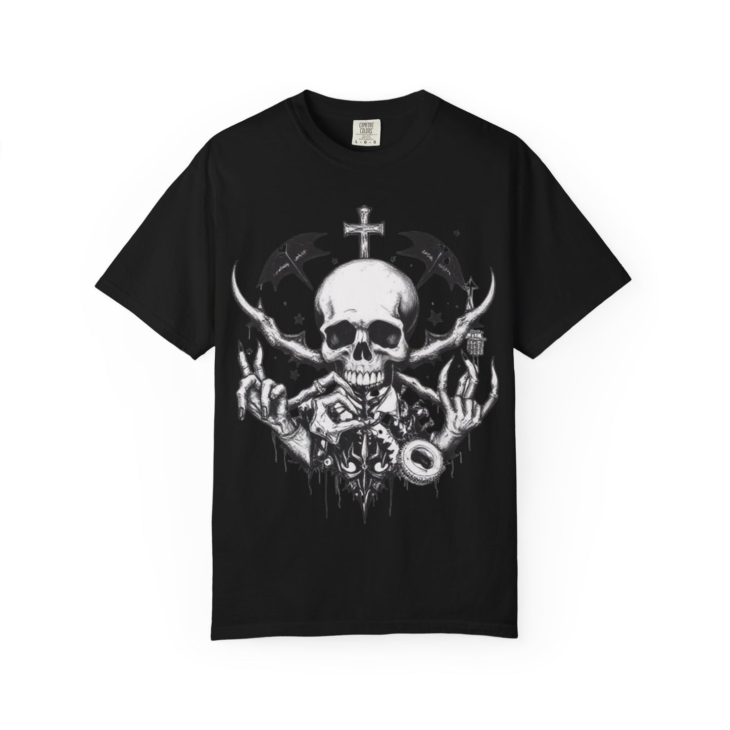 Alt Goth Skull Graphic Unisex T-Shirt - imperatrixies