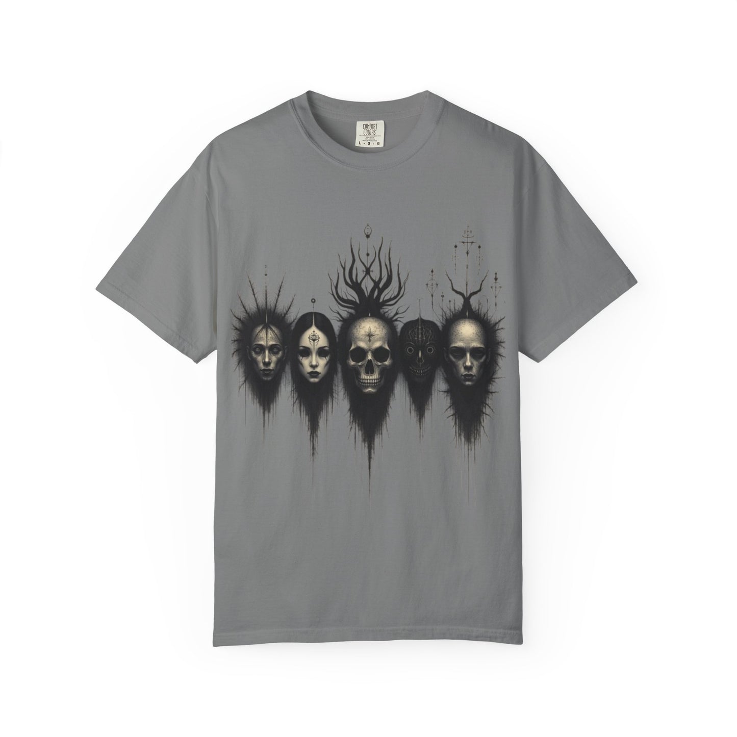 "Death Waits" T-shirt Goth Alt-Emo 100% Cotton - Imperatrixies