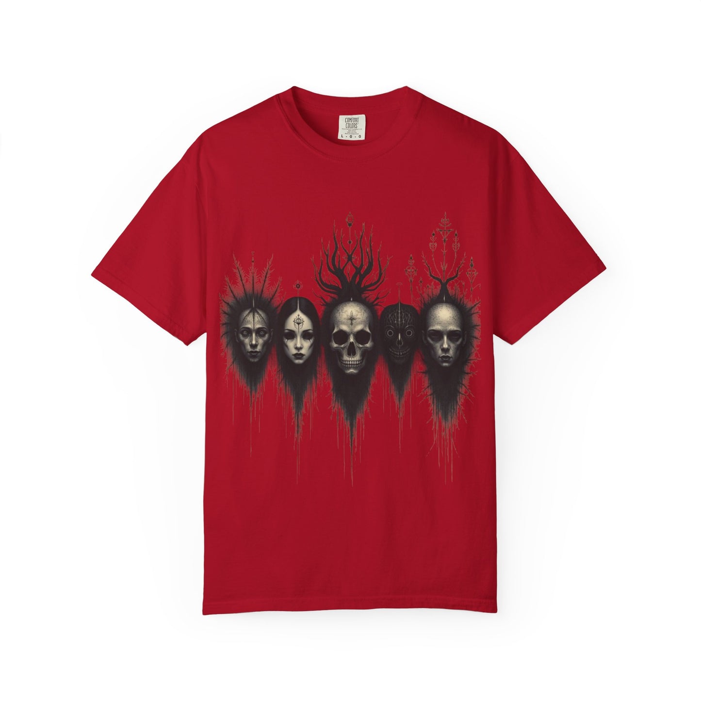 "Death Waits" T-shirt Goth Alt-Emo 100% Cotton - Imperatrixies