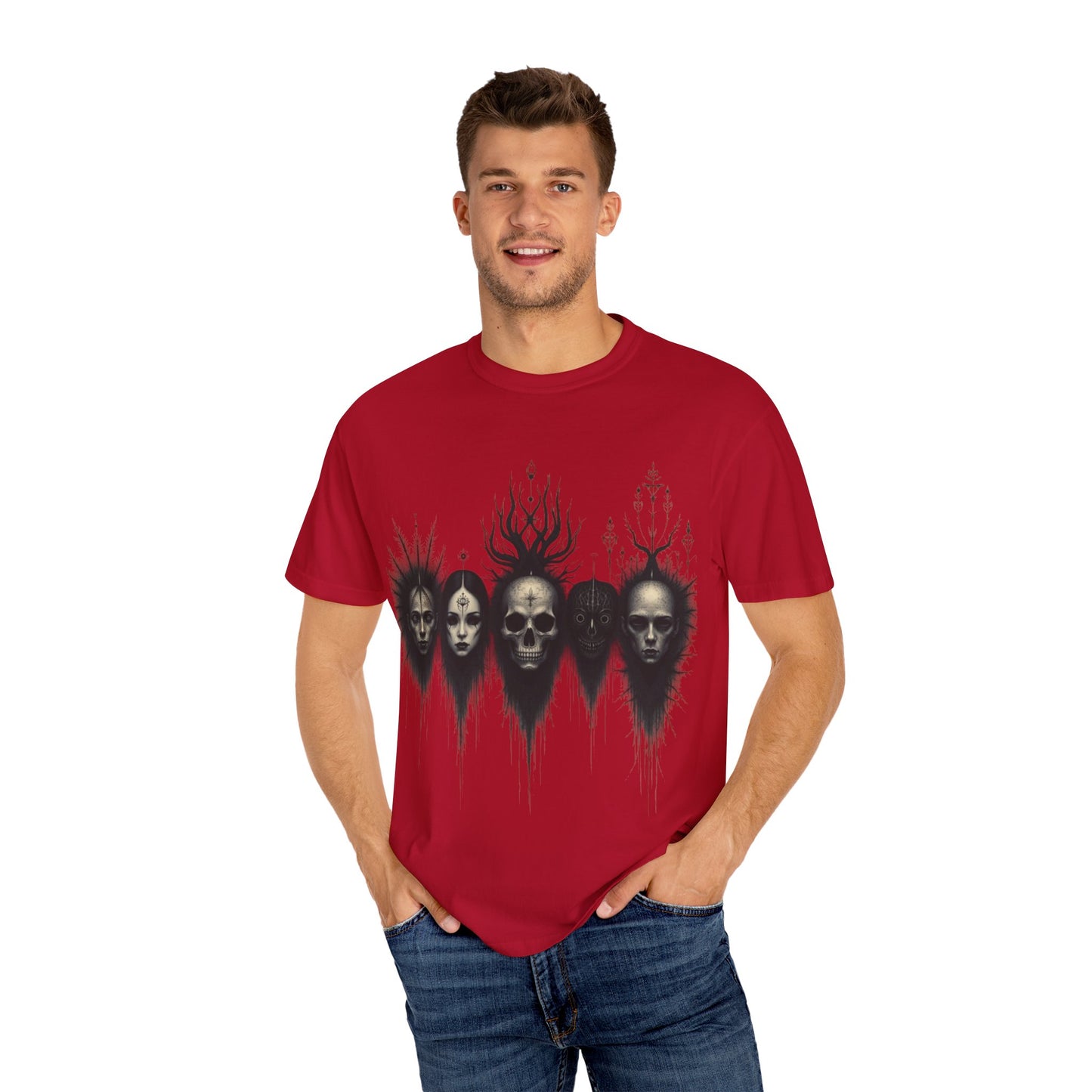 "Death Waits" T-shirt Goth Alt-Emo 100% Cotton - Imperatrixies
