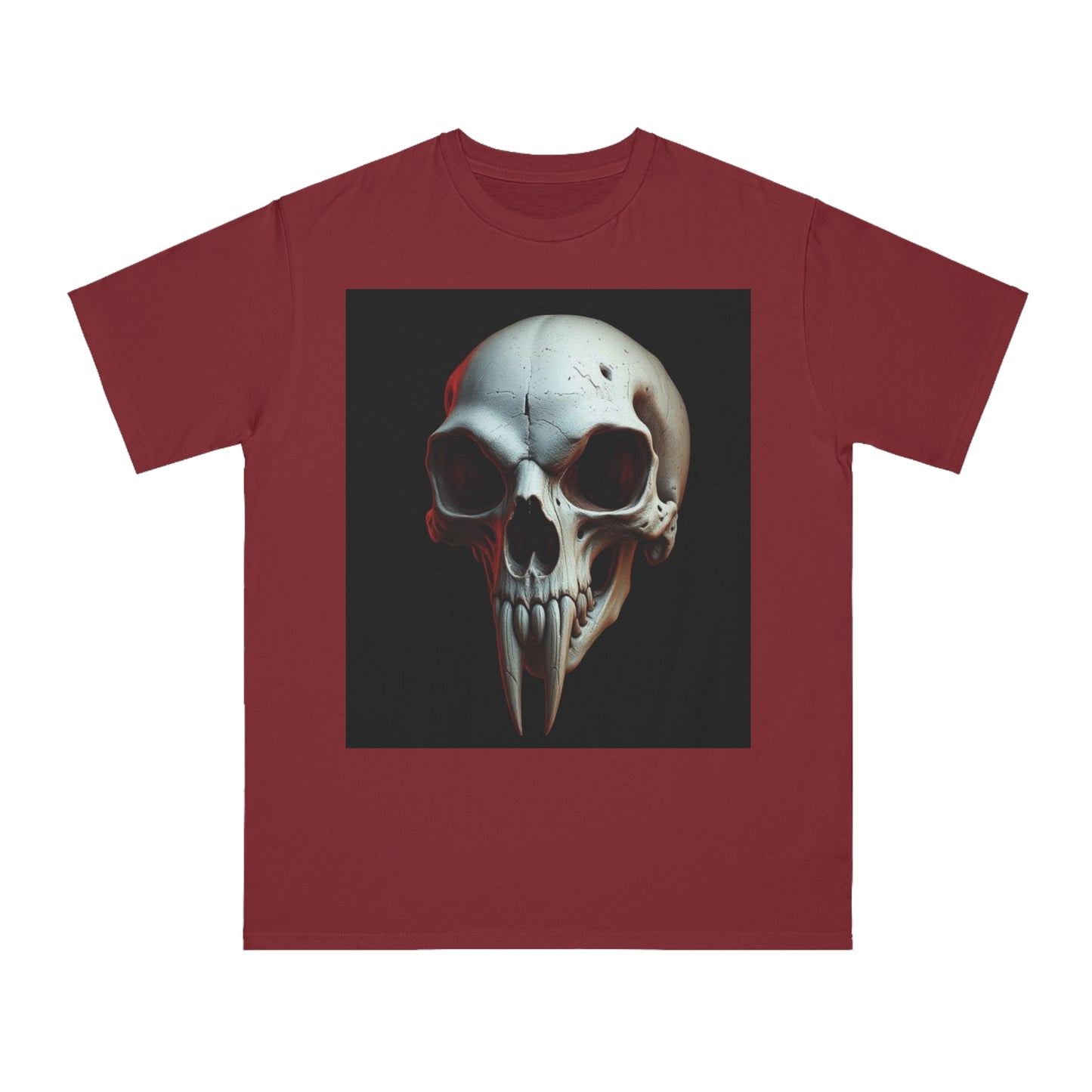 Skull Graphic Unisex T-Shirt, Goth Punk Rock Street Fashion Tee 100% Cotton - Trixies