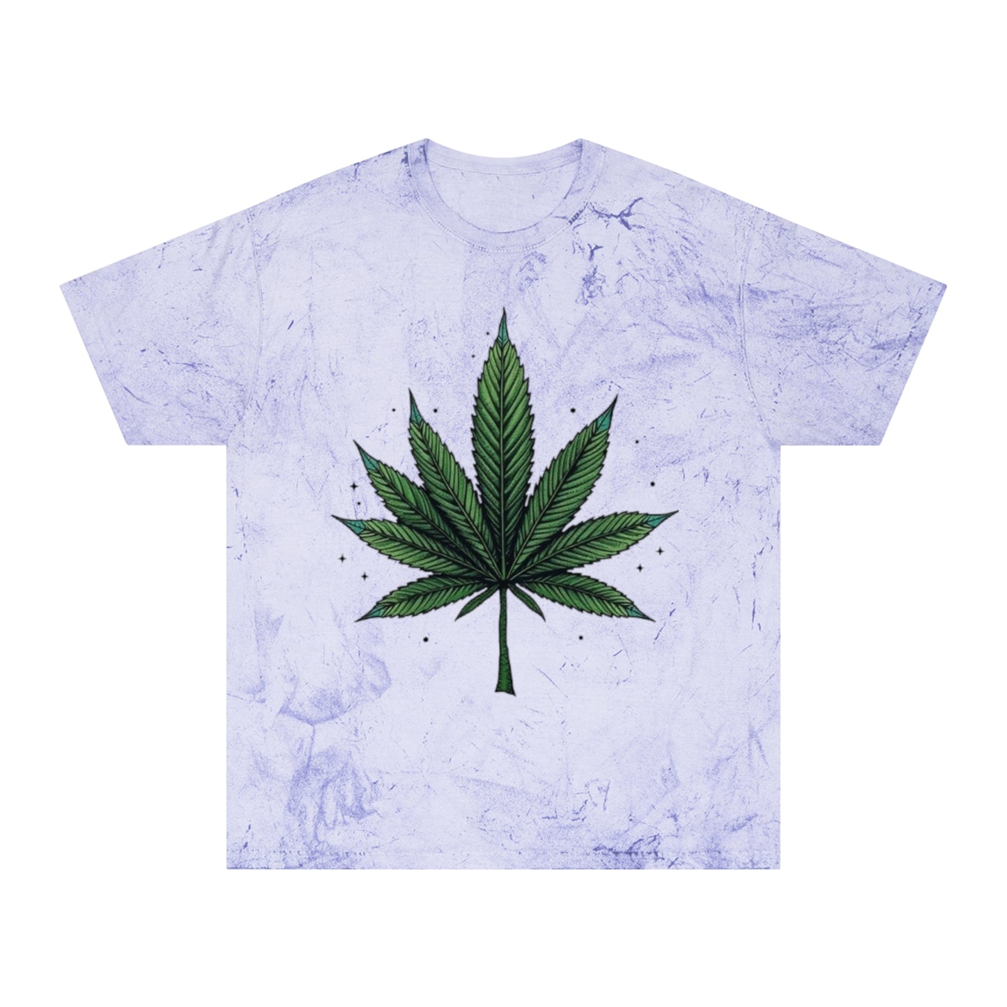 Color Blast Weed Marijuana T-Shirt Get High - 100% Cotton - Trixies