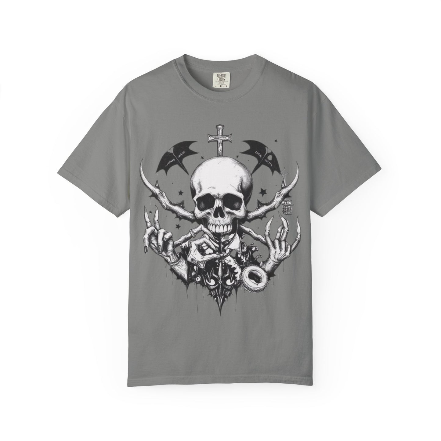 Alt Goth Skull Graphic Unisex T-Shirt - imperatrixies