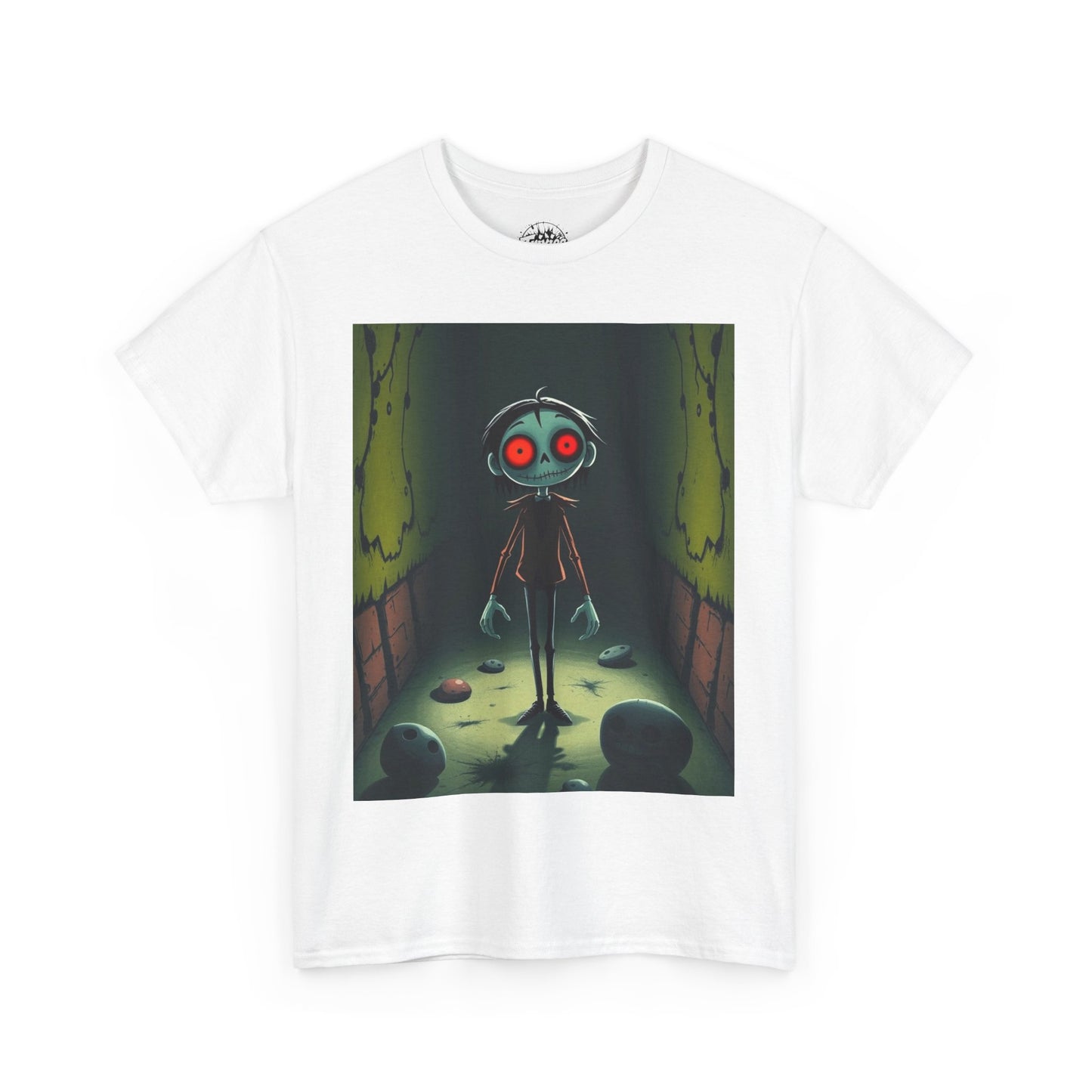HELL Unisex Heavy Cotton Tee - Streetwear Alt Y2k T-shirt 100% Cotton - Trixies