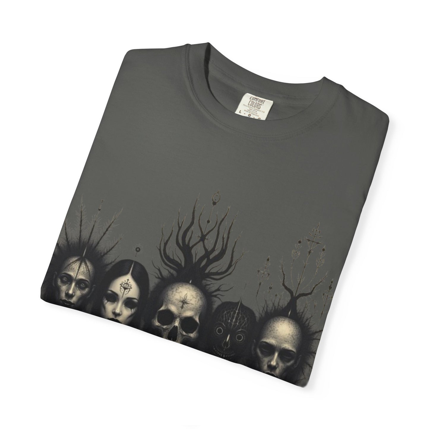 "Death Waits" T-shirt Goth Alt-Emo 100% Cotton - Imperatrixies