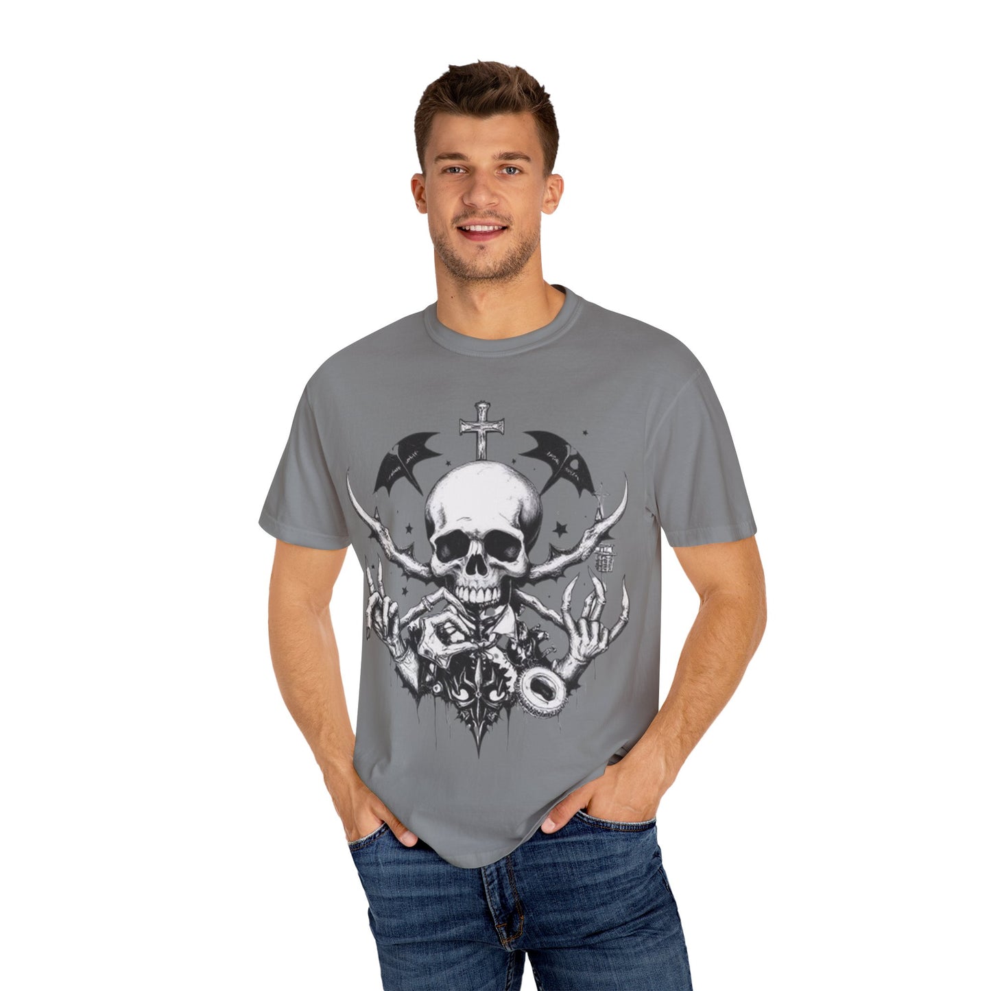 Alt Goth Skull Graphic Unisex T-Shirt - imperatrixies
