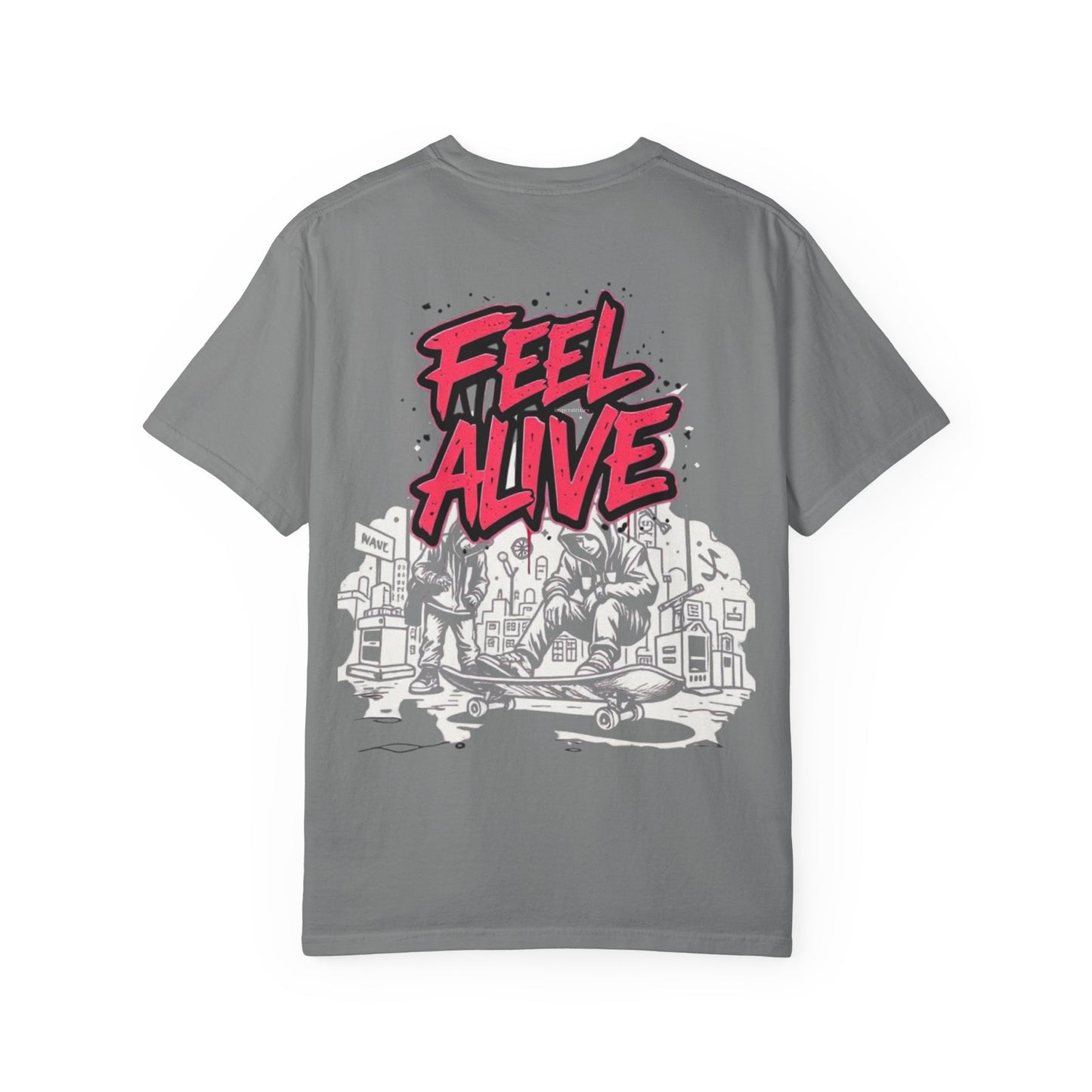 'ALIVE' Unisex Garment-Dyed T-shirt - 100% cotton - imperatrixies