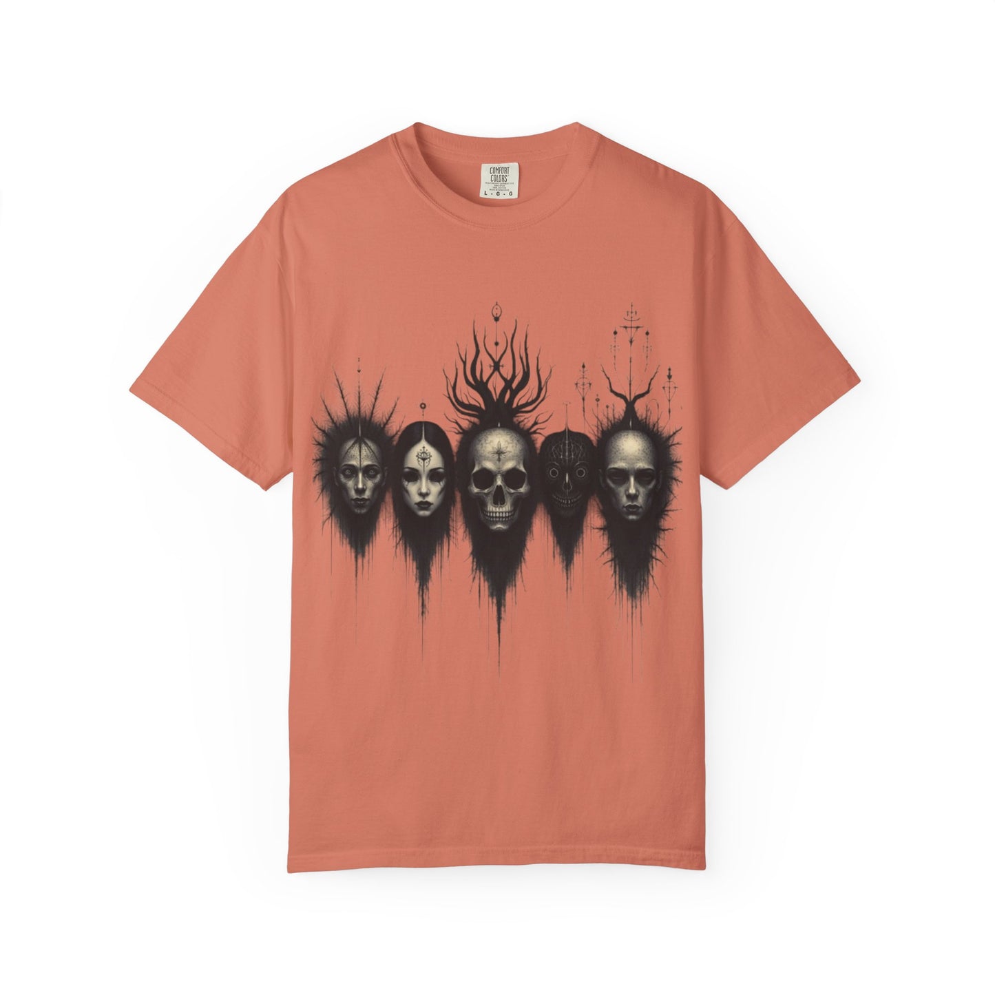 "Death Waits" T-shirt Goth Alt-Emo 100% Cotton - Imperatrixies