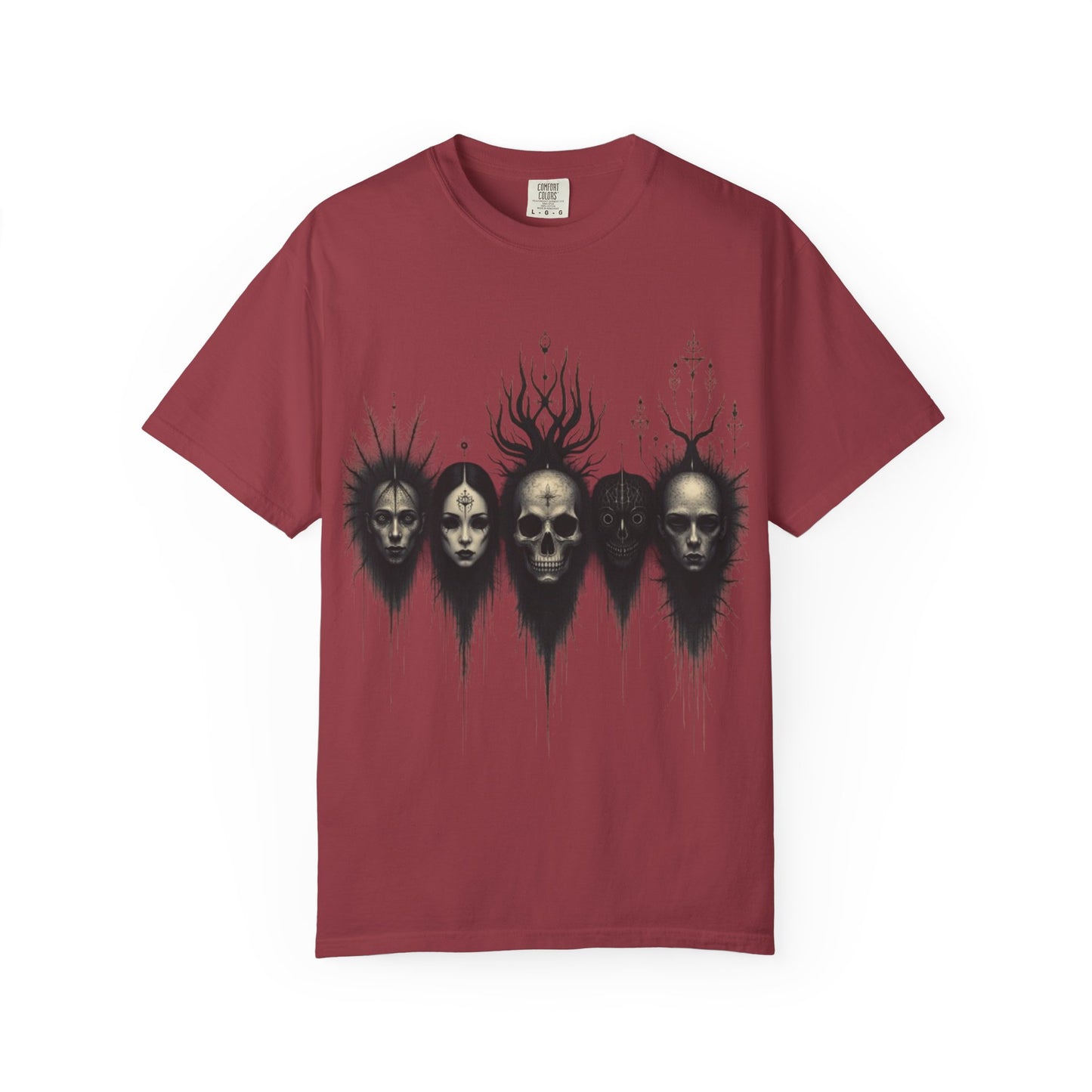 "Death Waits" T-shirt Goth Alt-Emo 100% Cotton - Imperatrixies