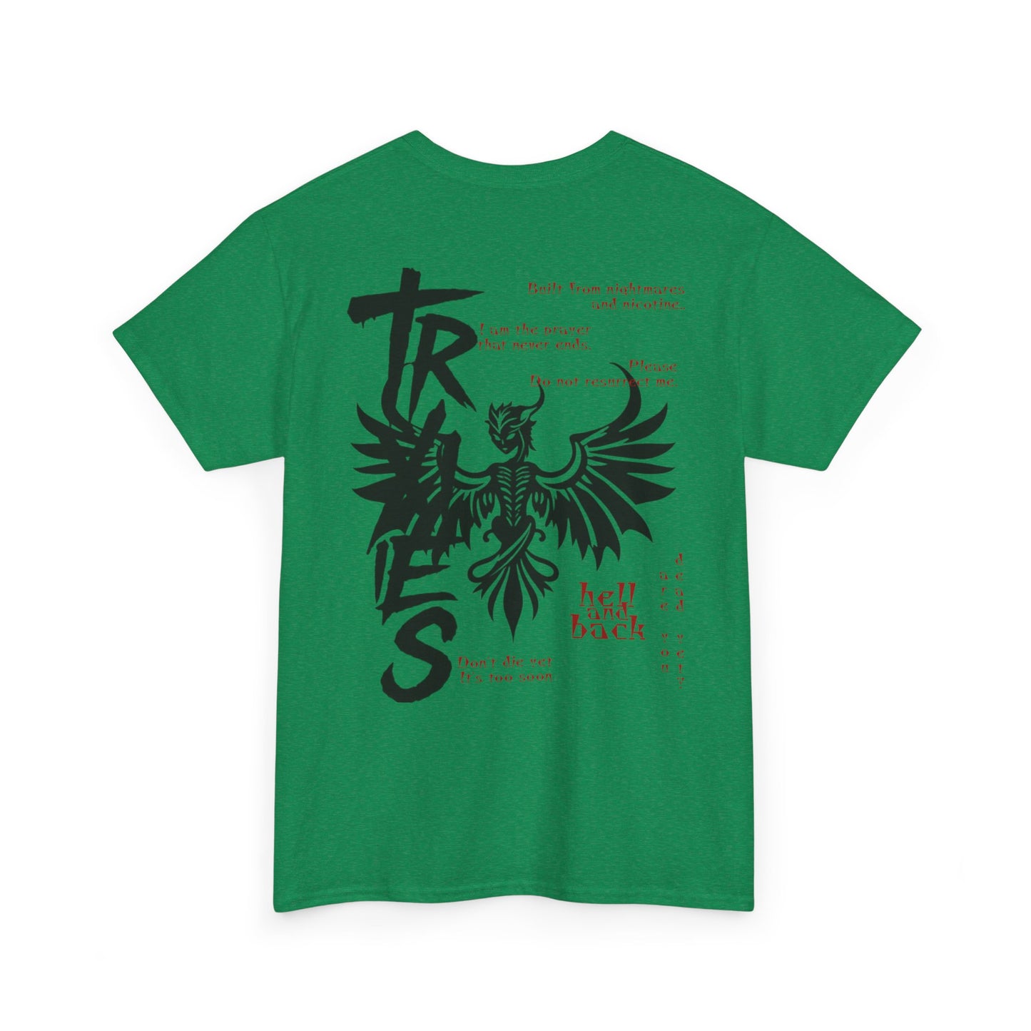 Trippy Mystical Skull Trip Unisex Tee Streetwear Alternative - 100% Cotton - Trixies