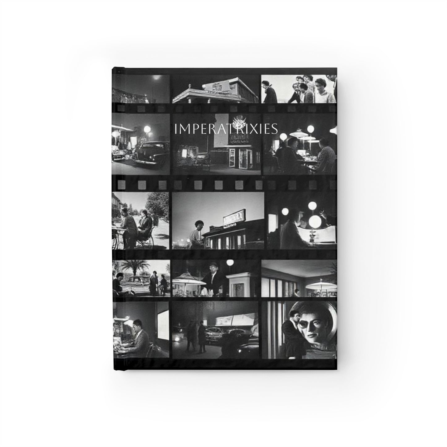 Imperatrixies Vintage Film Journal - Artistic Notebook for Creative Minds