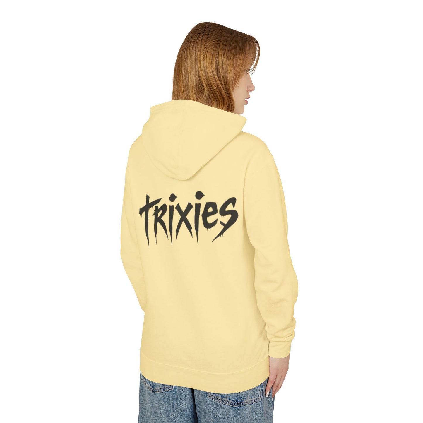 Urban Art Unisex Lightweight Hooded Sweatshirt - 'Trixies'