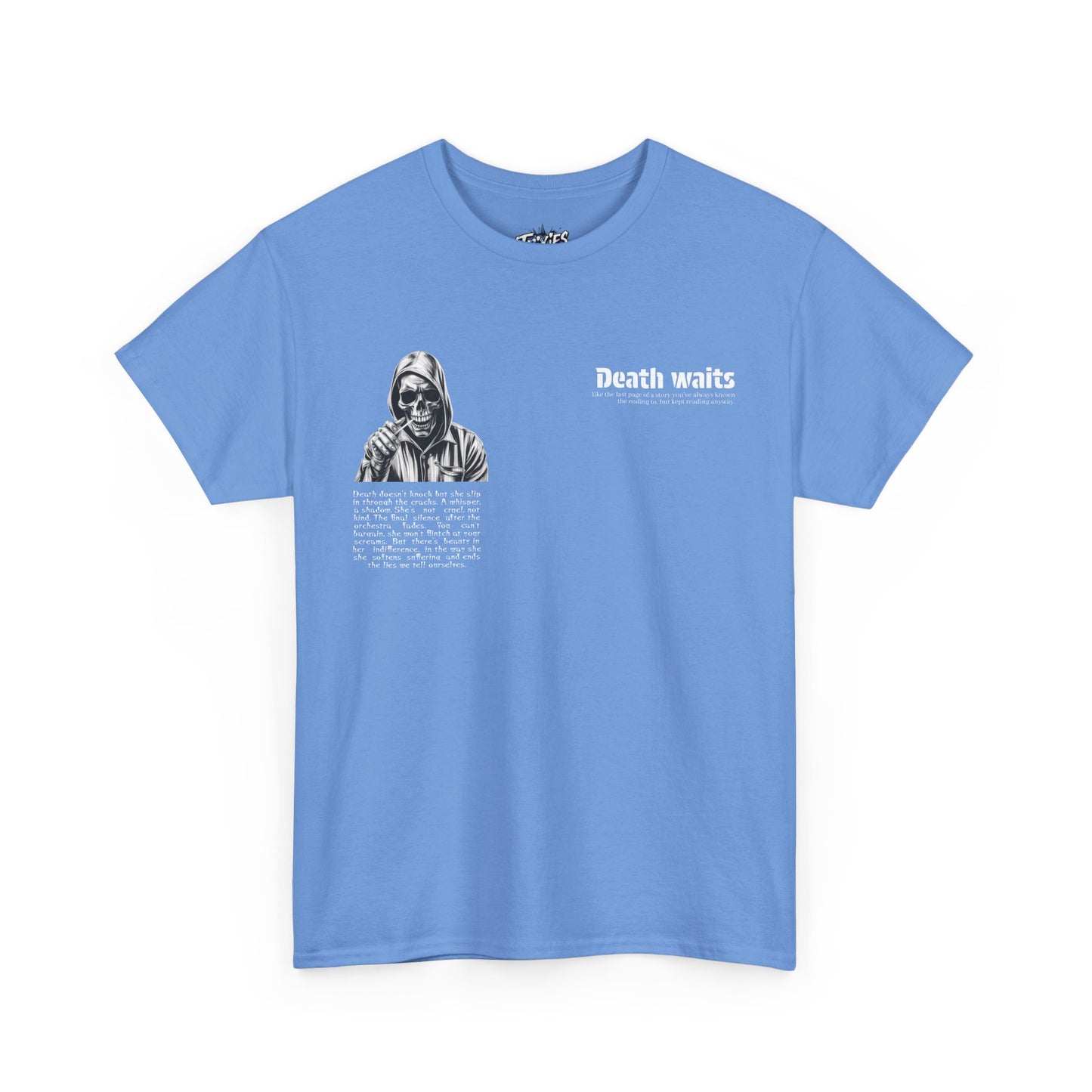 Alternative Goth Skull Tee, Unisex T-Shirt Streetwear 100% Cotton