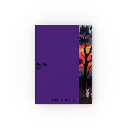 Sunrise Beautiful Nature Sketchbook Hard Backed Journal - Find the Light Collection