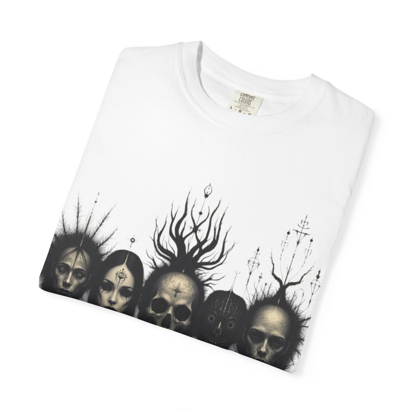 "Death Waits" T-shirt Goth Alt-Emo 100% Cotton - Imperatrixies