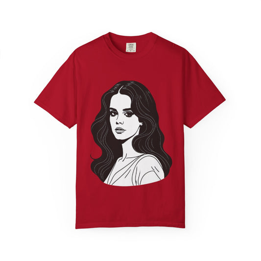 "LANA" Art Singer Music Unisex T-Shirt 100% Cotton - imperatrixies