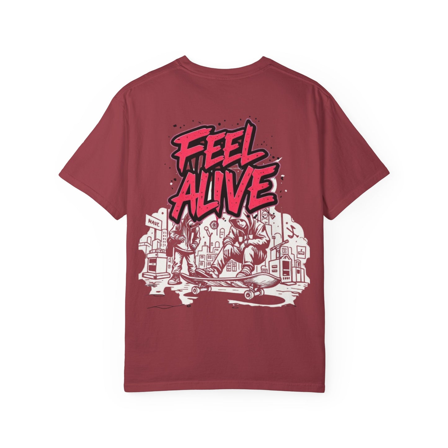 'ALIVE'  Unisex Garment-Dyed T-shirt - 100% cotton - imperatrixies