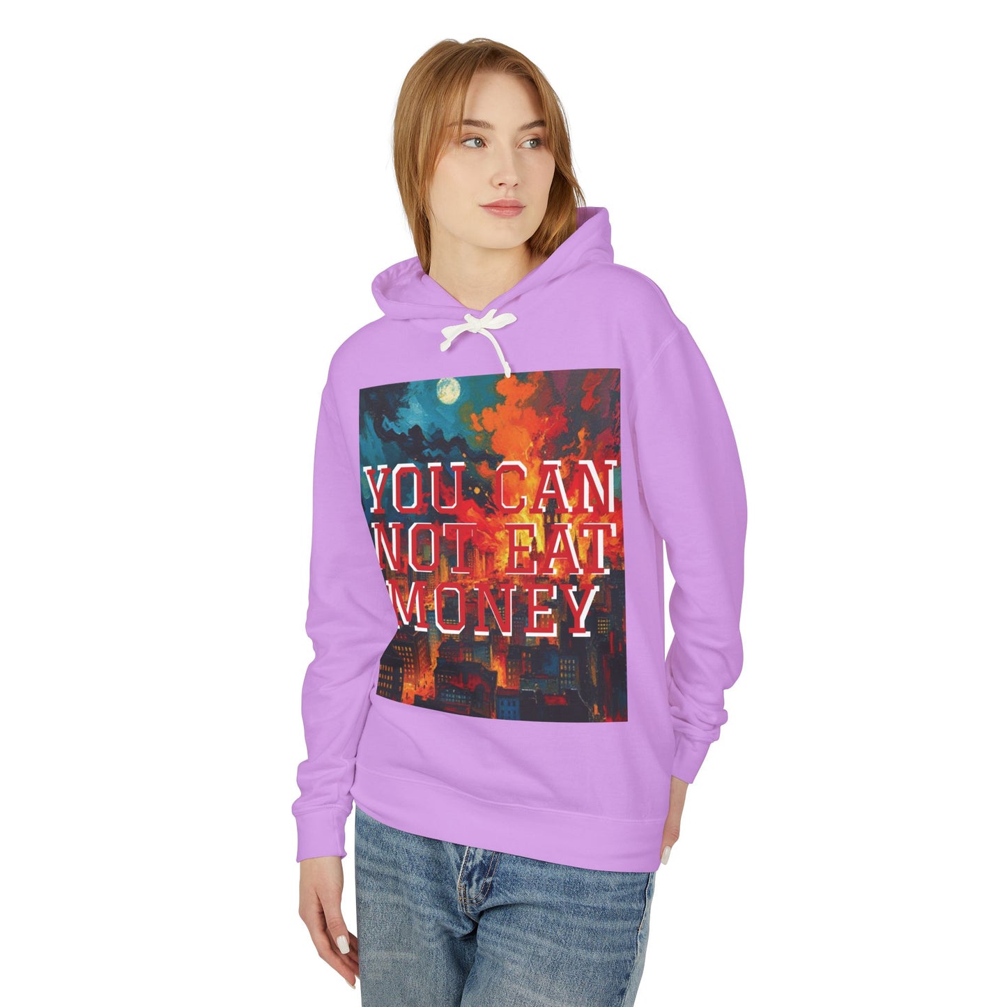 "You Can't Eat Money" Hoodie - Unisex 100% Cotton - imperatrixies