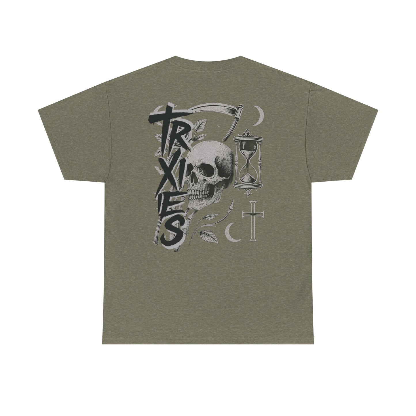 Alternative Goth Skull Tee, Unisex T-Shirt Streetwear 100% Cotton