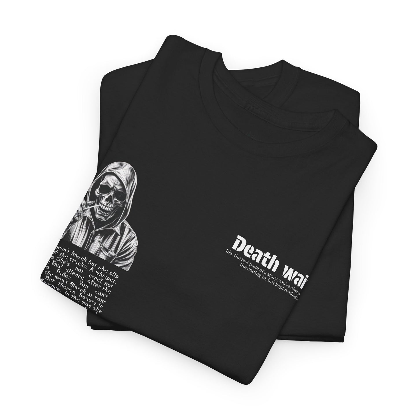 Alternative Goth Skull Tee, Unisex T-Shirt Streetwear 100% Cotton
