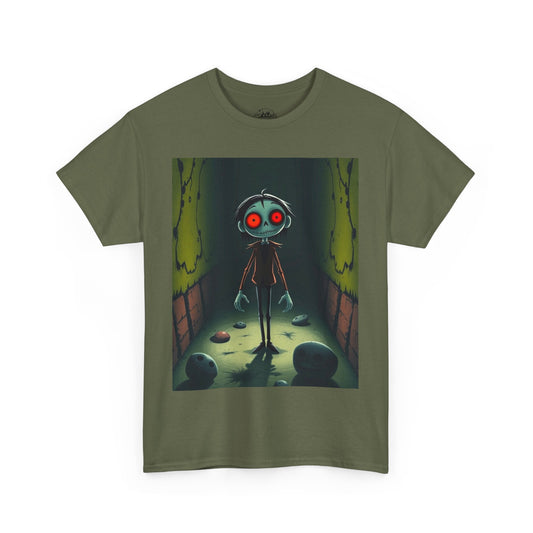 HELL Unisex Heavy Cotton Tee - Streetwear Alt Y2k T-shirt 100% Cotton - Trixies