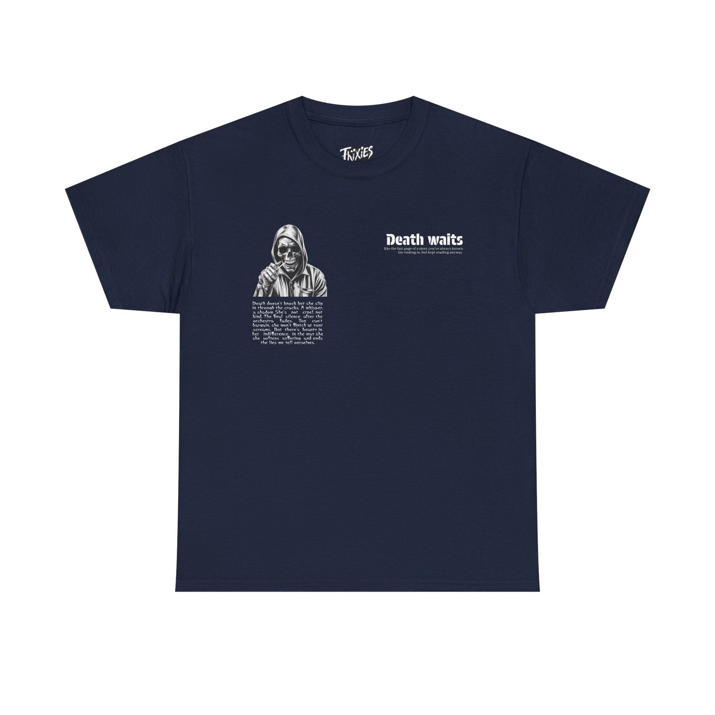 Alternative Goth Skull Tee, Unisex T-Shirt Streetwear 100% Cotton