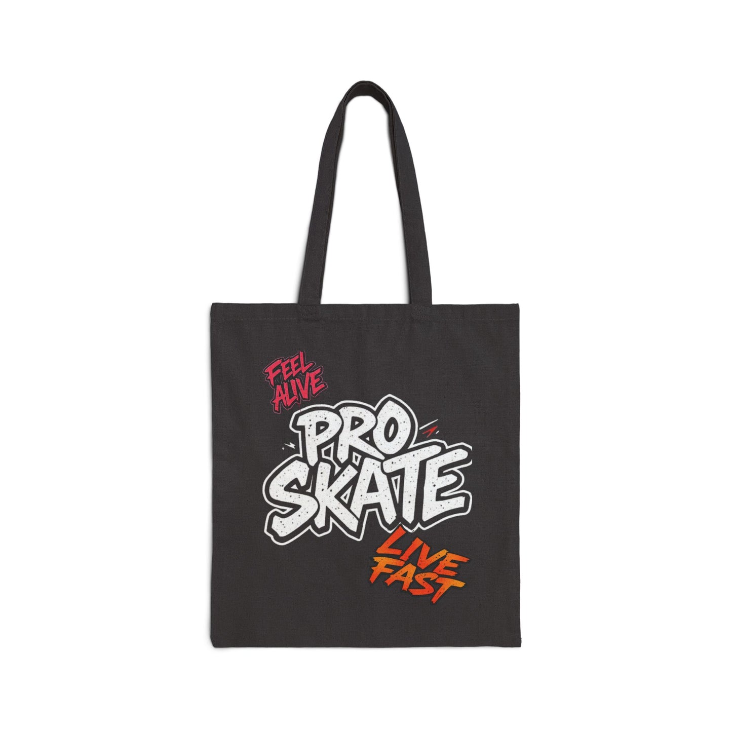 Bolsa tote de lona de algodão com arte de estrela do rock mística gótica - ecológica e estilosa