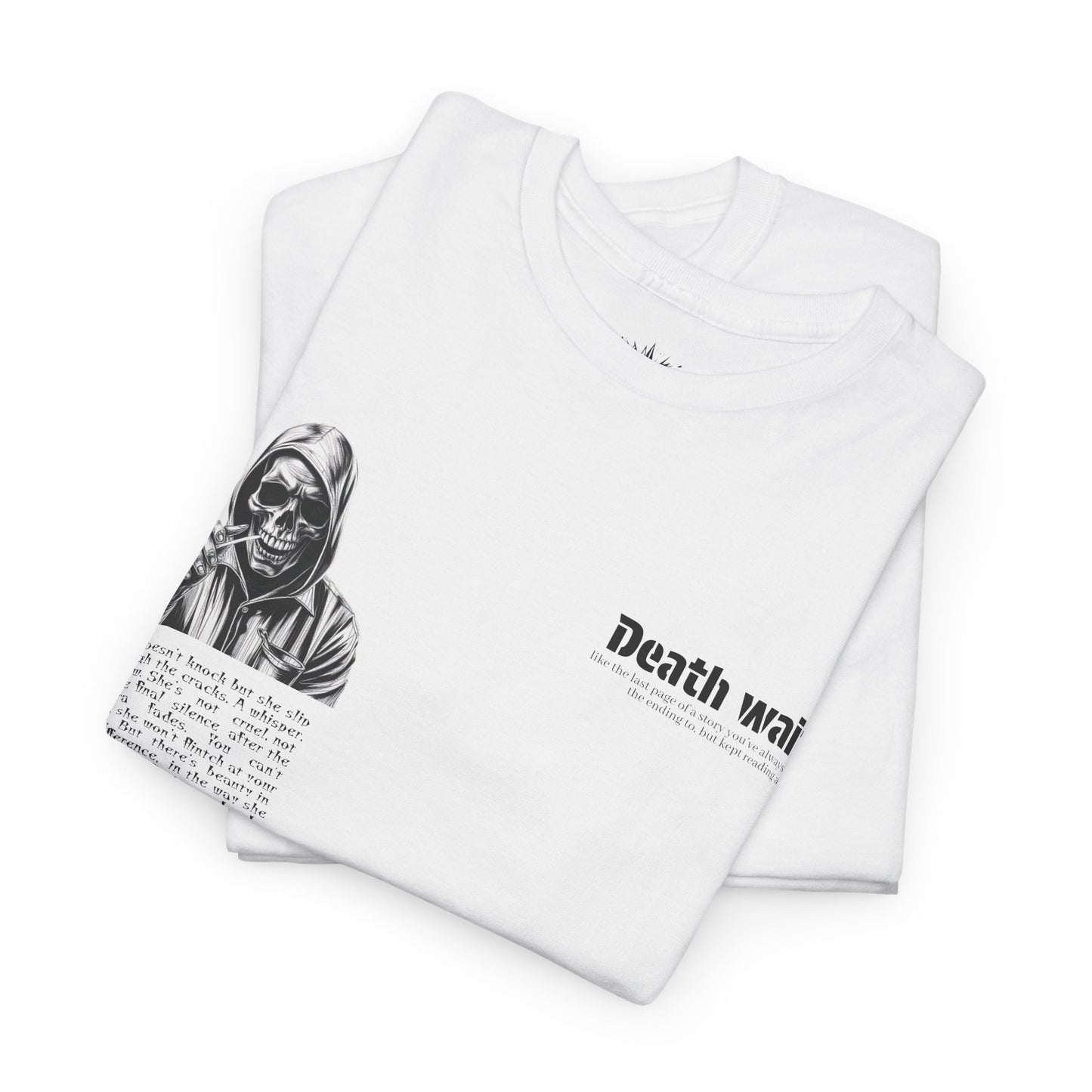 Alternative Goth Skull Tee, Unisex T-Shirt Streetwear 100% Cotton