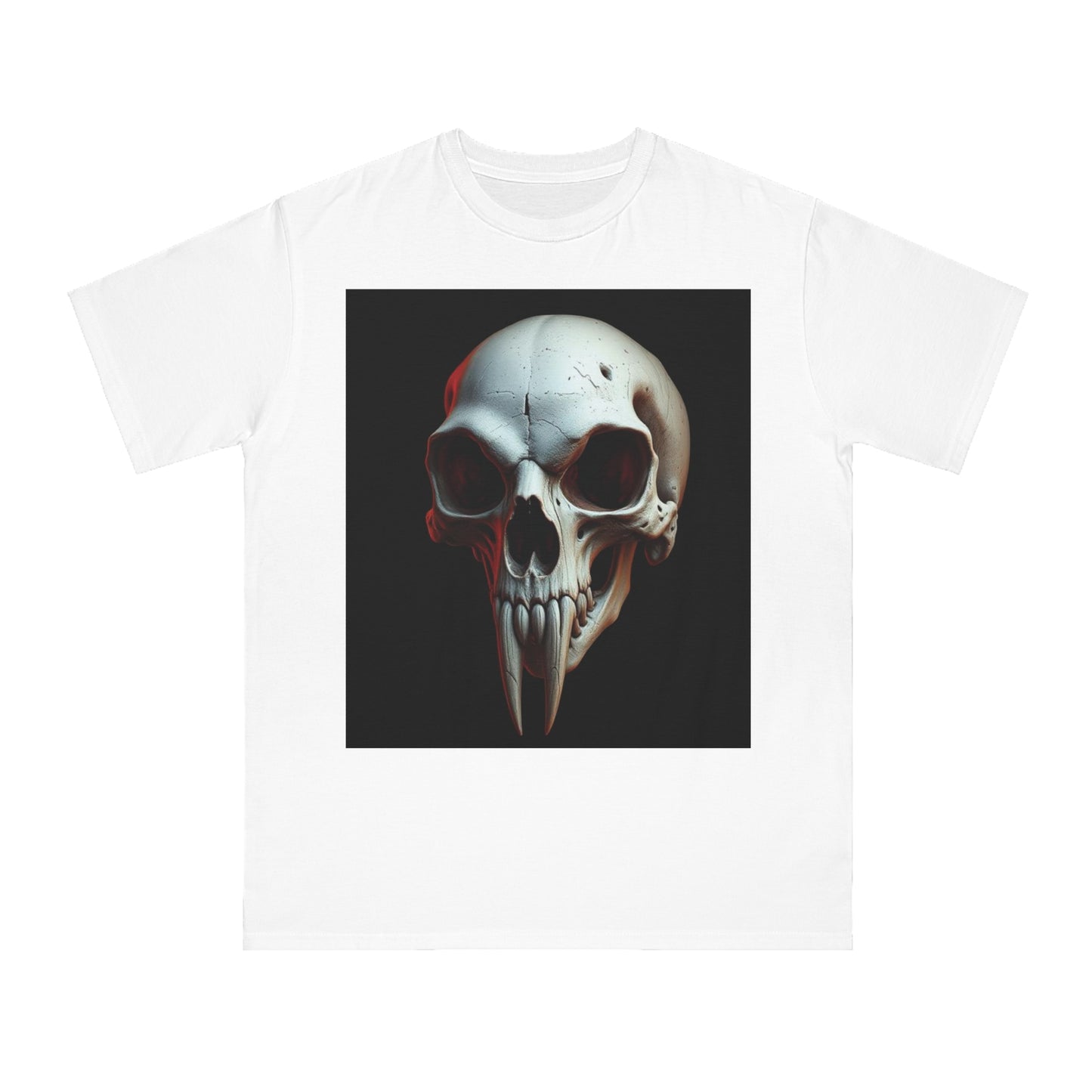 Skull Graphic Unisex T-Shirt, Goth Punk Rock Street Fashion Tee 100% Cotton - Trixies